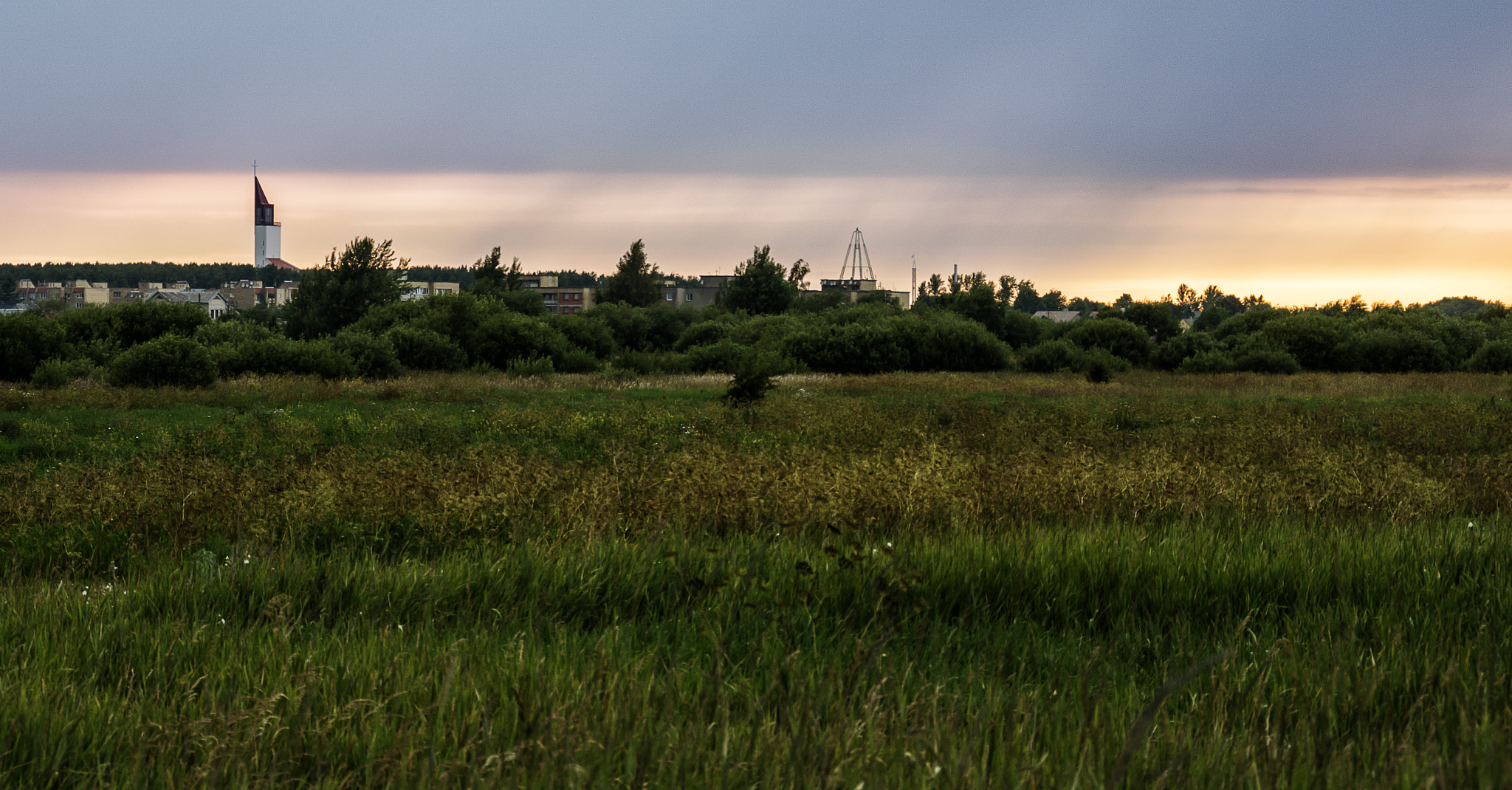 Sony DT 18-200mm F3.5-6.3 sample photo. Evening near town "Šventoji" photography