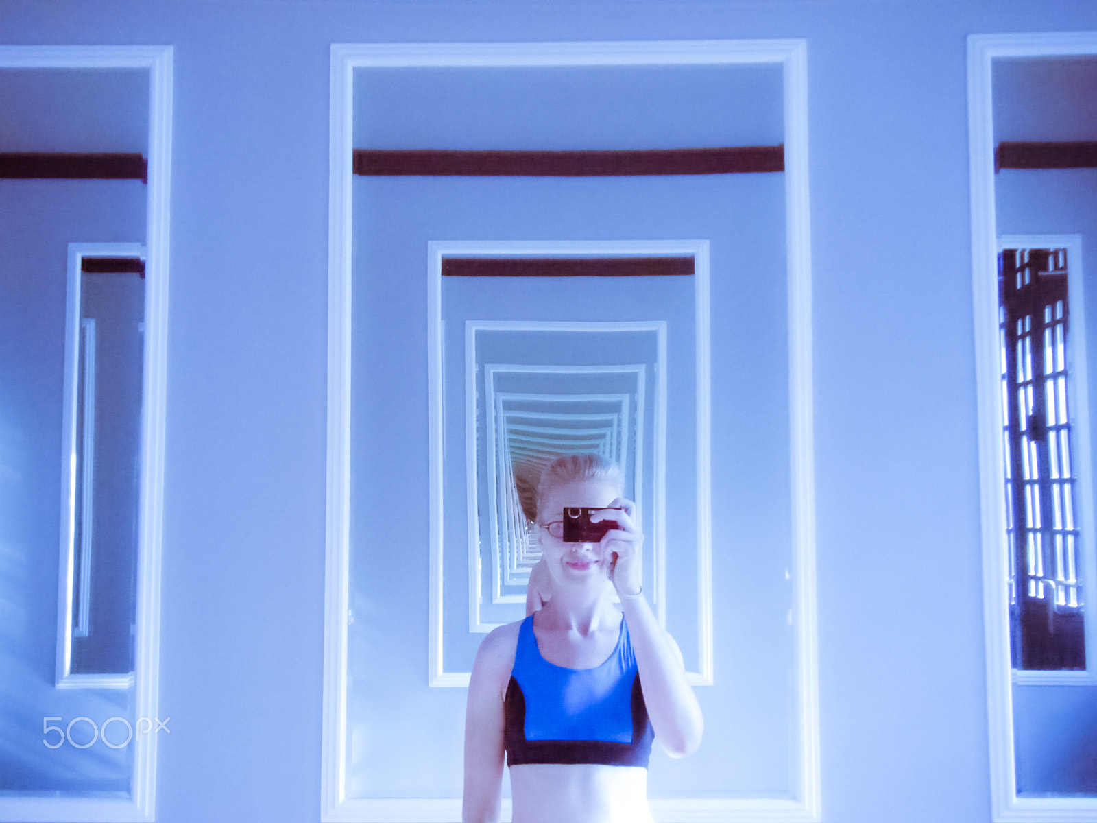 Fujifilm FinePix Z100fd sample photo. Mirror selfie photography