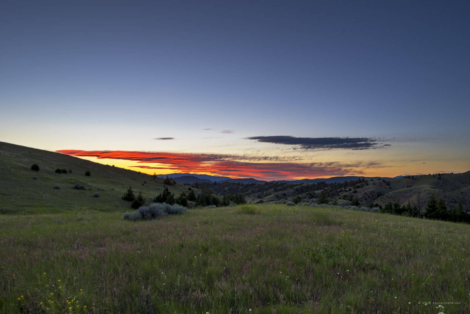 Nikon PC-E Nikkor 24mm F3.5D ED Tilt-Shift sample photo. Montana sunset ii photography