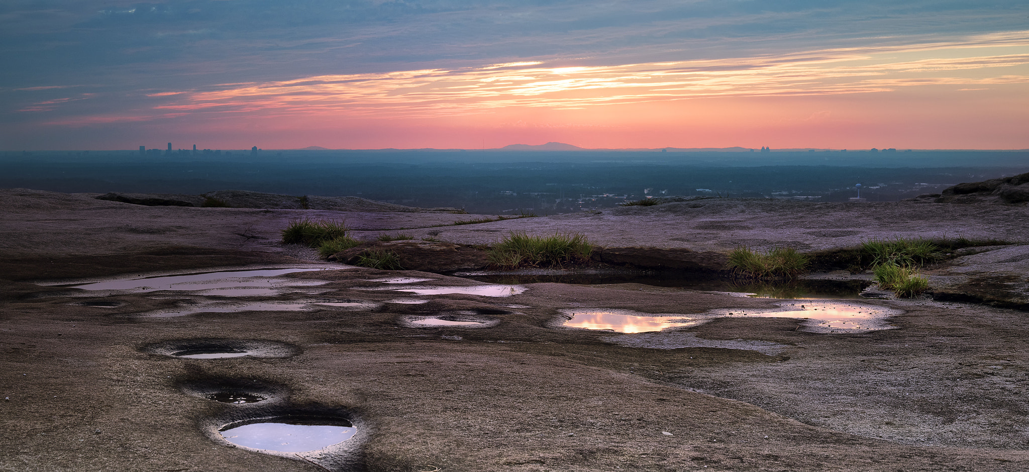 Phase One P65+ sample photo. Sunset of atlanta photography