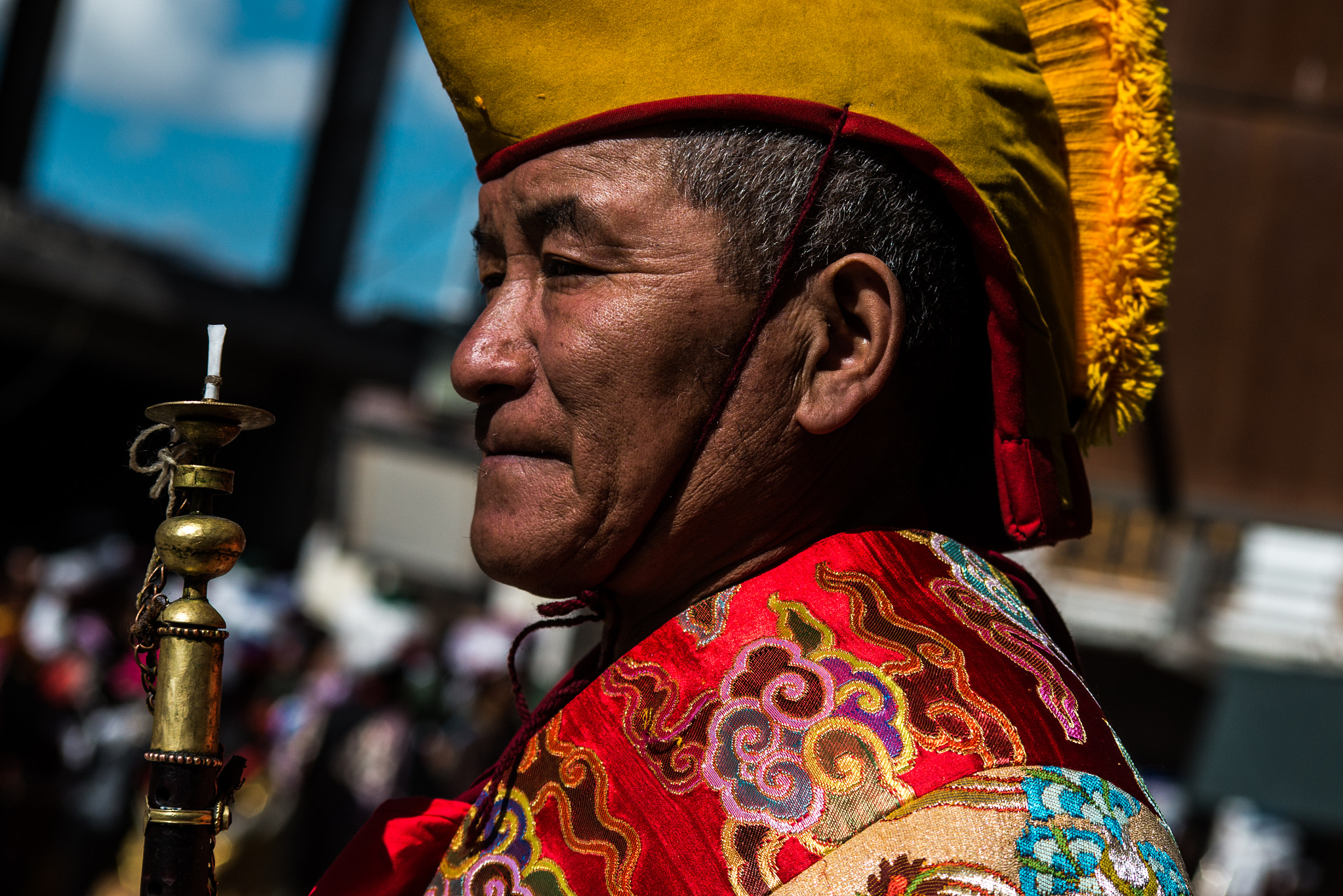 Nikon D600 + AF Nikkor 70-210mm f/4-5.6 sample photo. Buddha day in leh photography