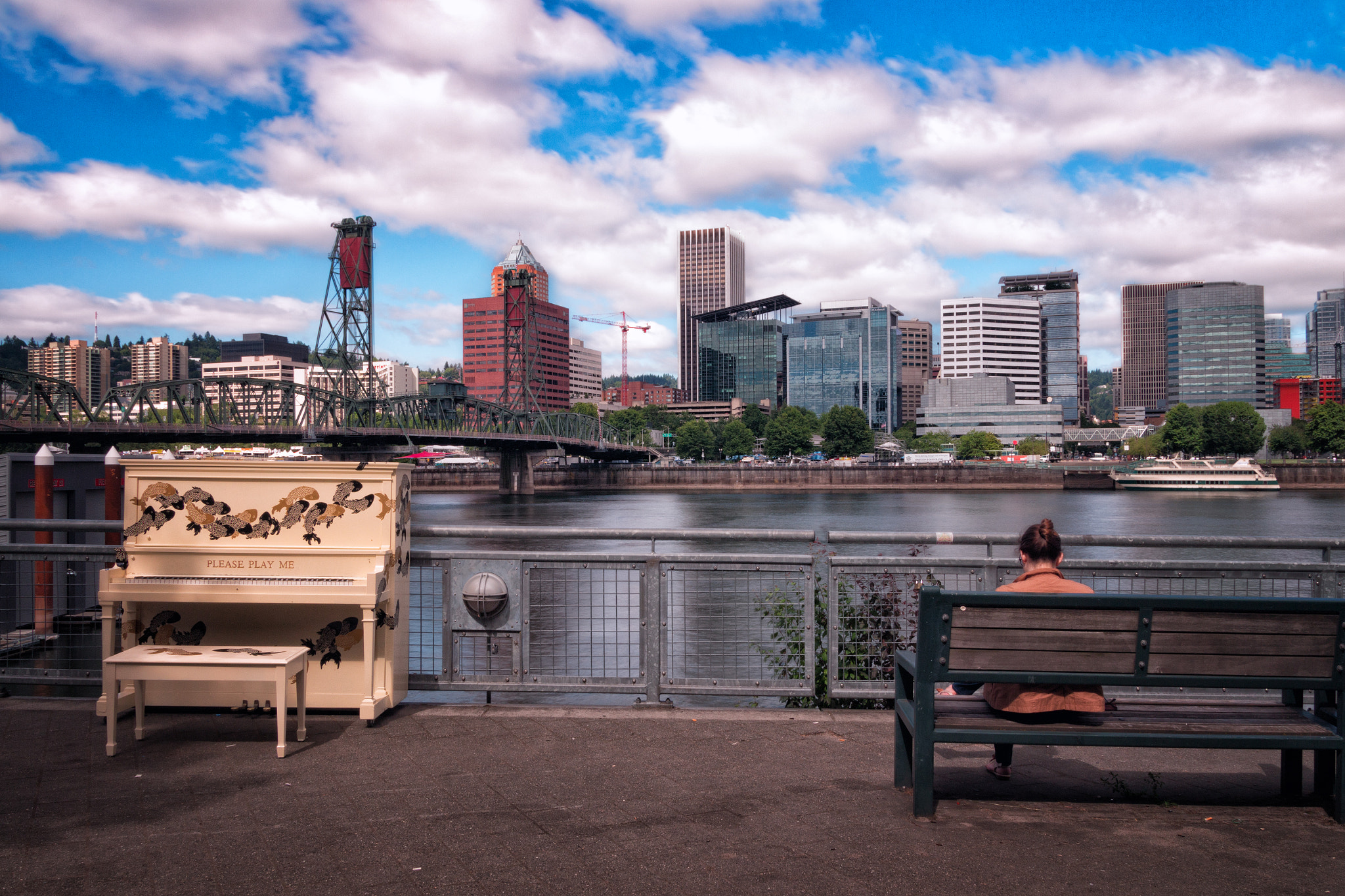 Sigma 18-50mm f/2.8 Macro sample photo. Pianos of portland photography