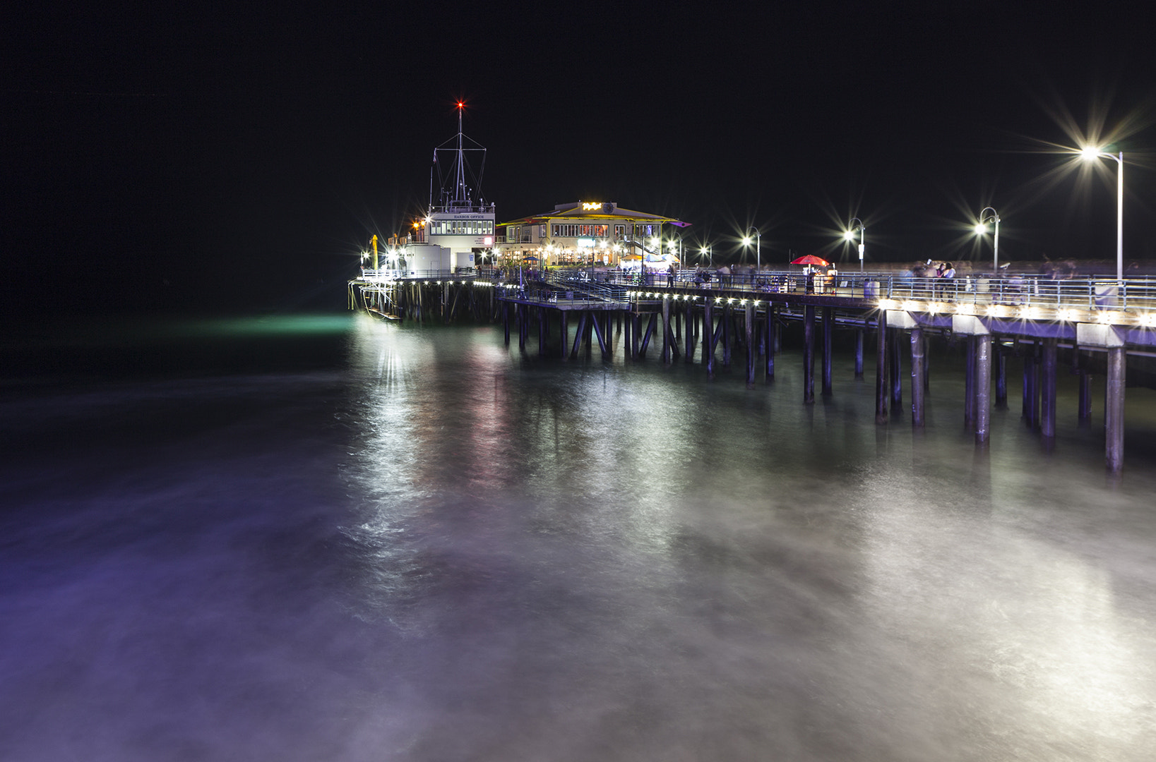 Canon TS-E 24.0mm f/3.5 L II sample photo. Santa monica pier#2 photography