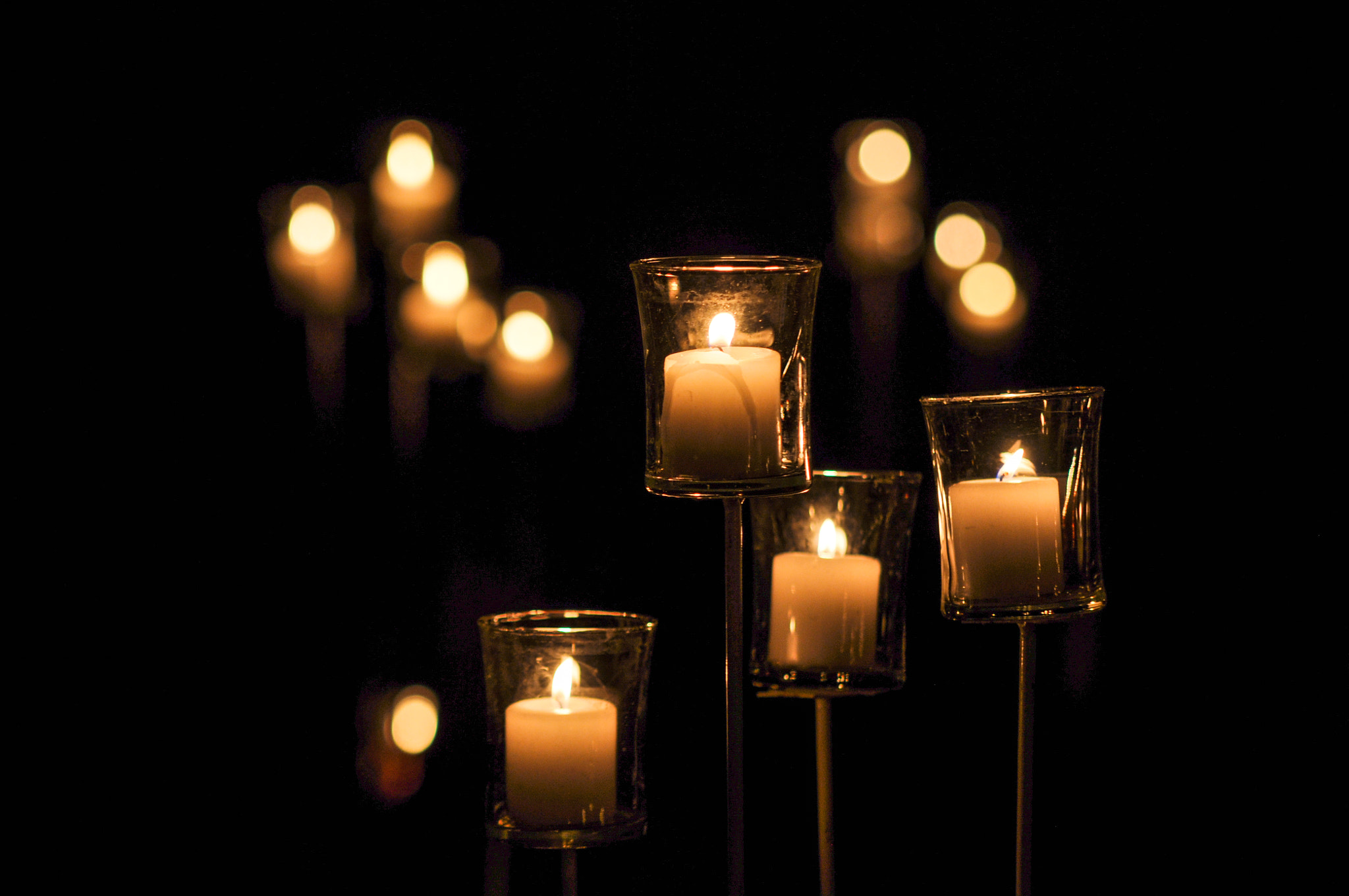 Sigma 50-150mm F2.8 EX APO DC HSM II sample photo. Candles / velas photography
