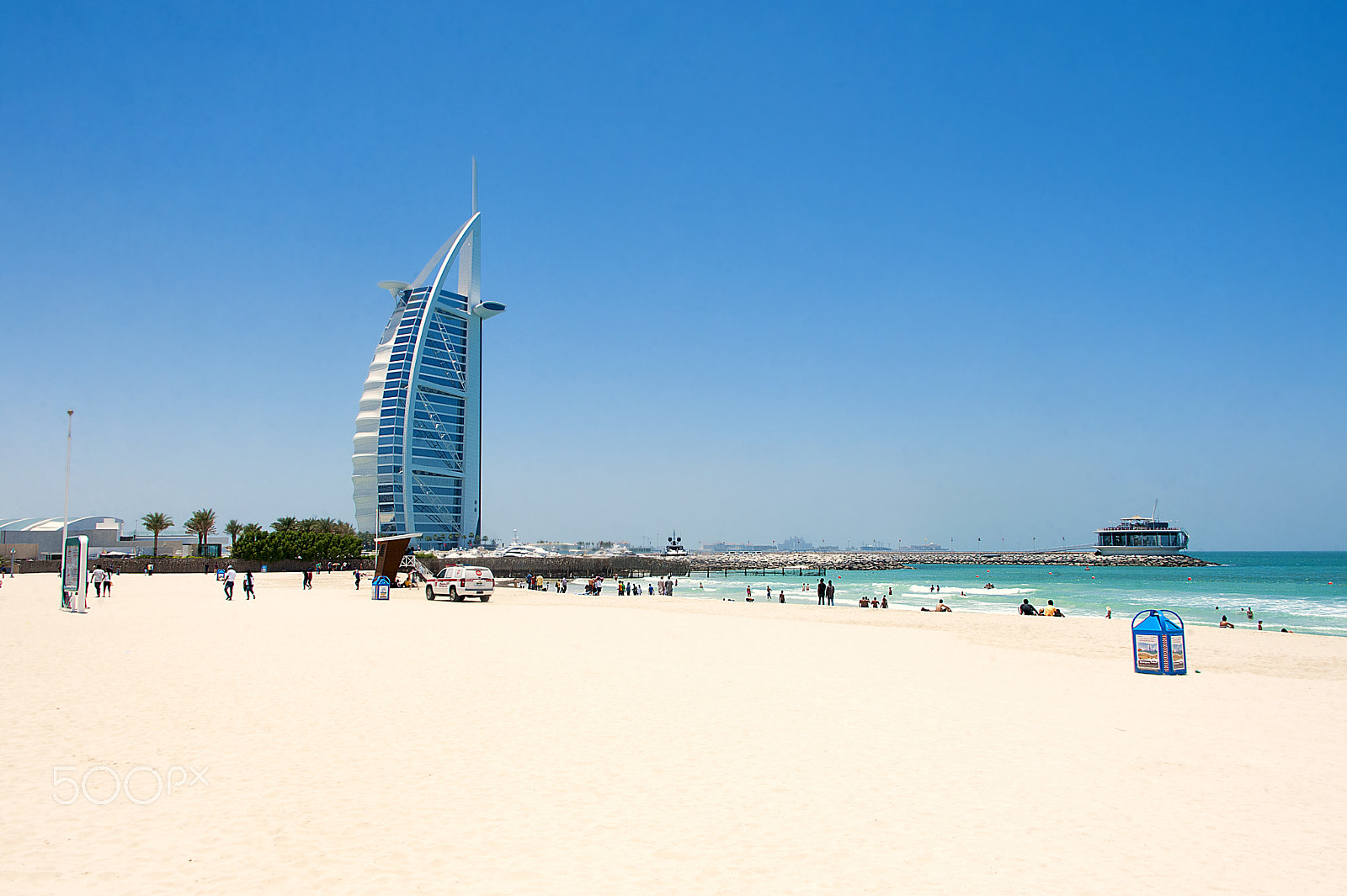 Nikon D3 sample photo. Dubai burj al arab photography