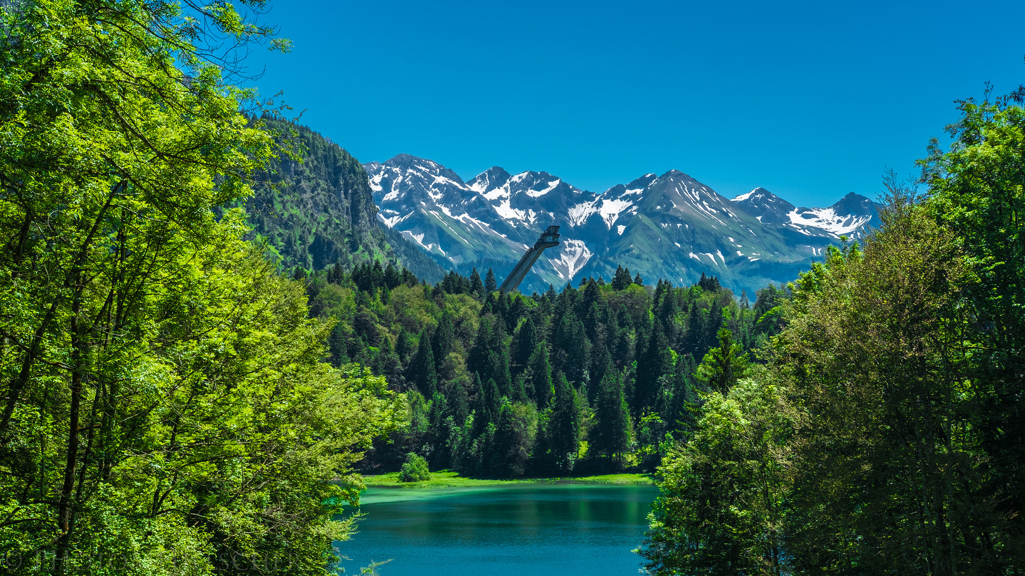 Fujifilm X-E1 + Fujifilm XF 35mm F2 R WR sample photo. Heini-klopfer-skiflugschanze oberstdorf photography