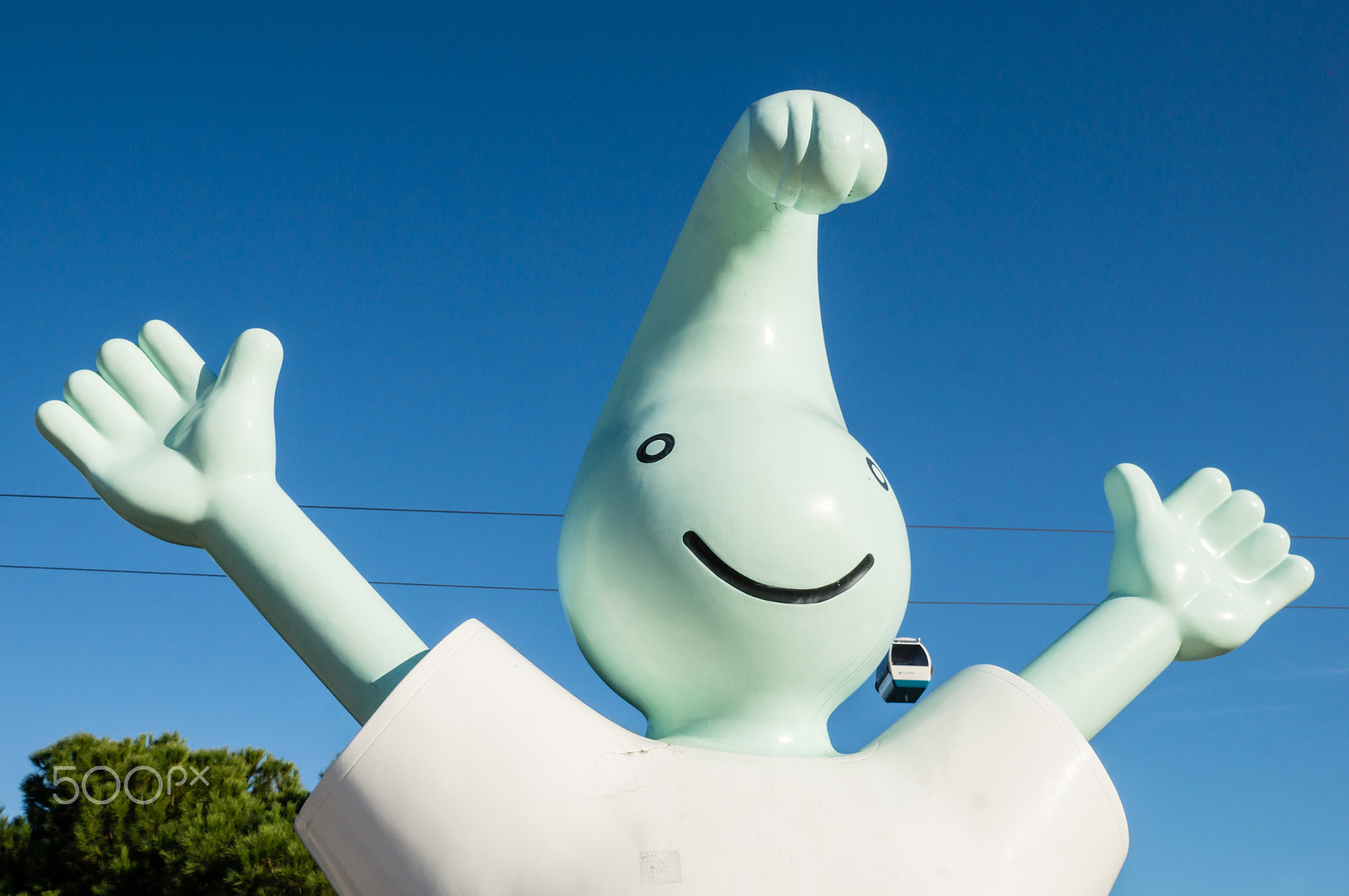Sony DT 16-105mm F3.5-5.6 sample photo. Lisboa, portugal - november 30: expo 98 mascot (gil) on november 30, 2013 in lisbon, portugal.... photography