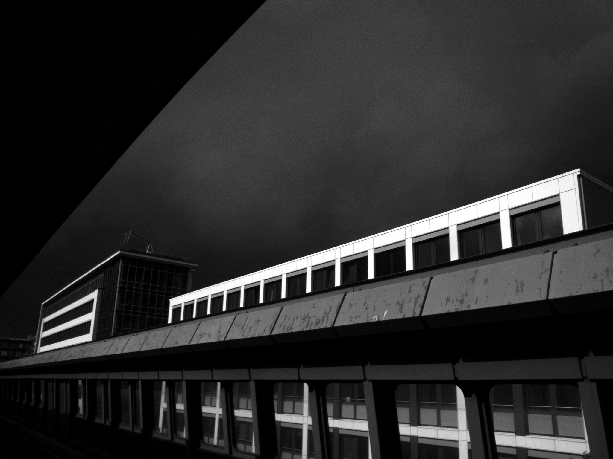 Ricoh CX5 sample photo. Hamburg - hammerbrook photography