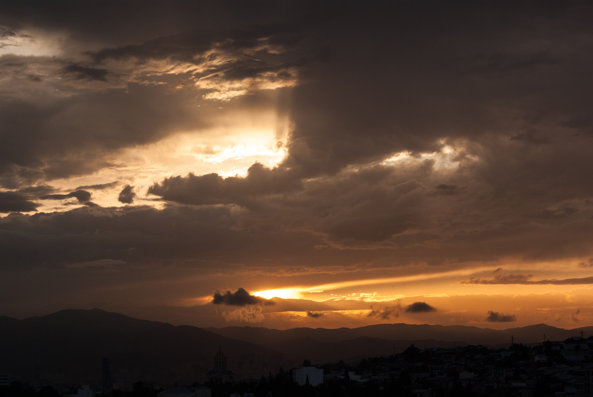 Pentax K10D + Sigma sample photo. Beautiful sunset photography