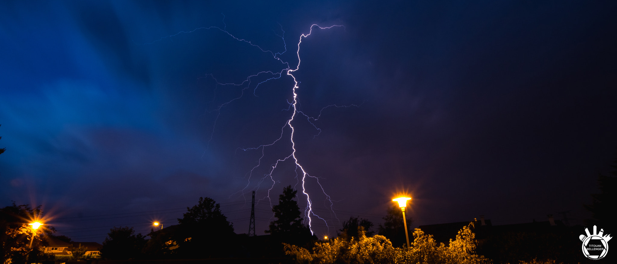 Sigma 8-16mm F4.5-5.6 DC HSM sample photo. First try of photo of flashes of lightning photography