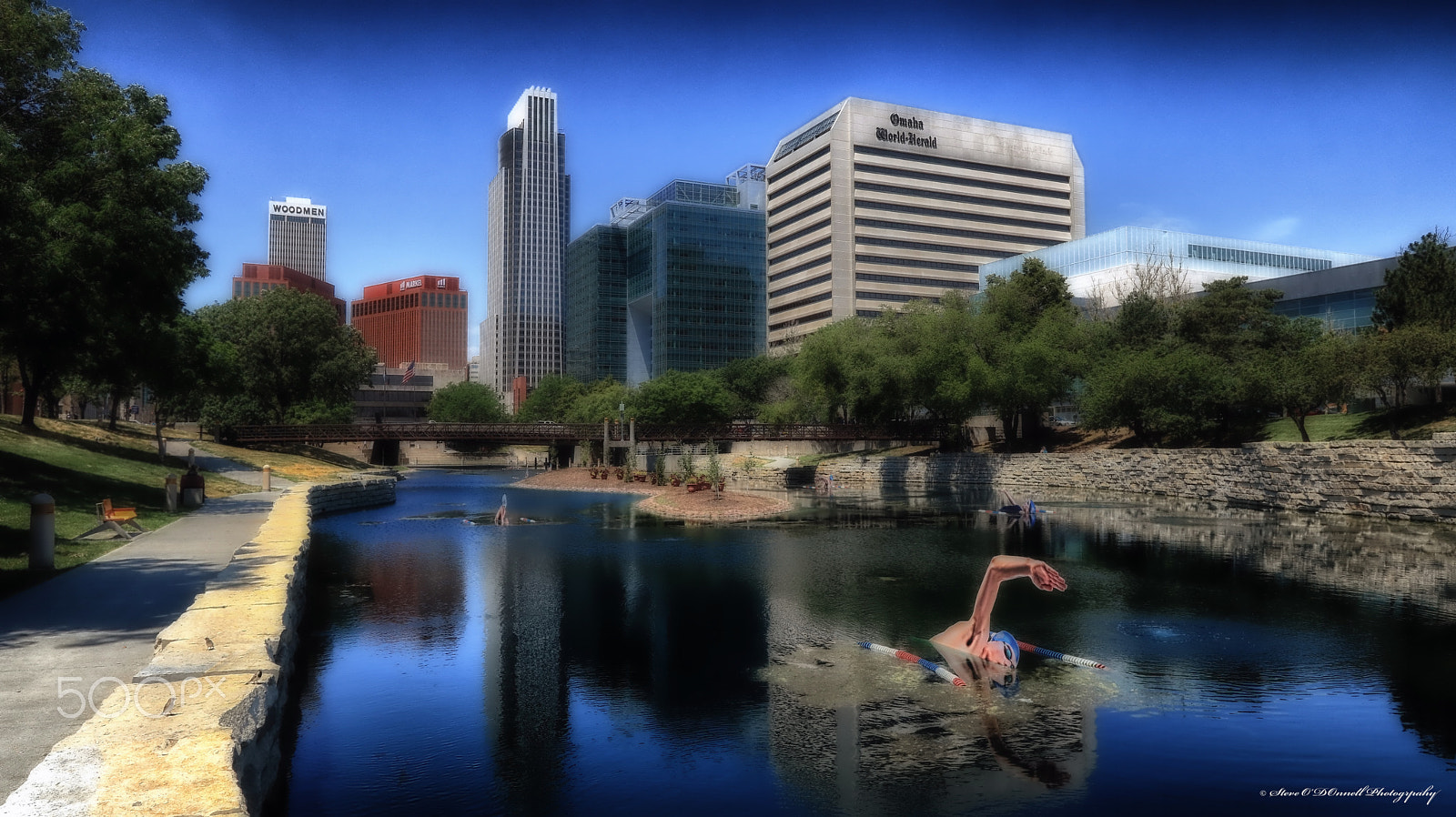 Canon EOS 760D (EOS Rebel T6s / EOS 8000D) sample photo. Omaha swim photography
