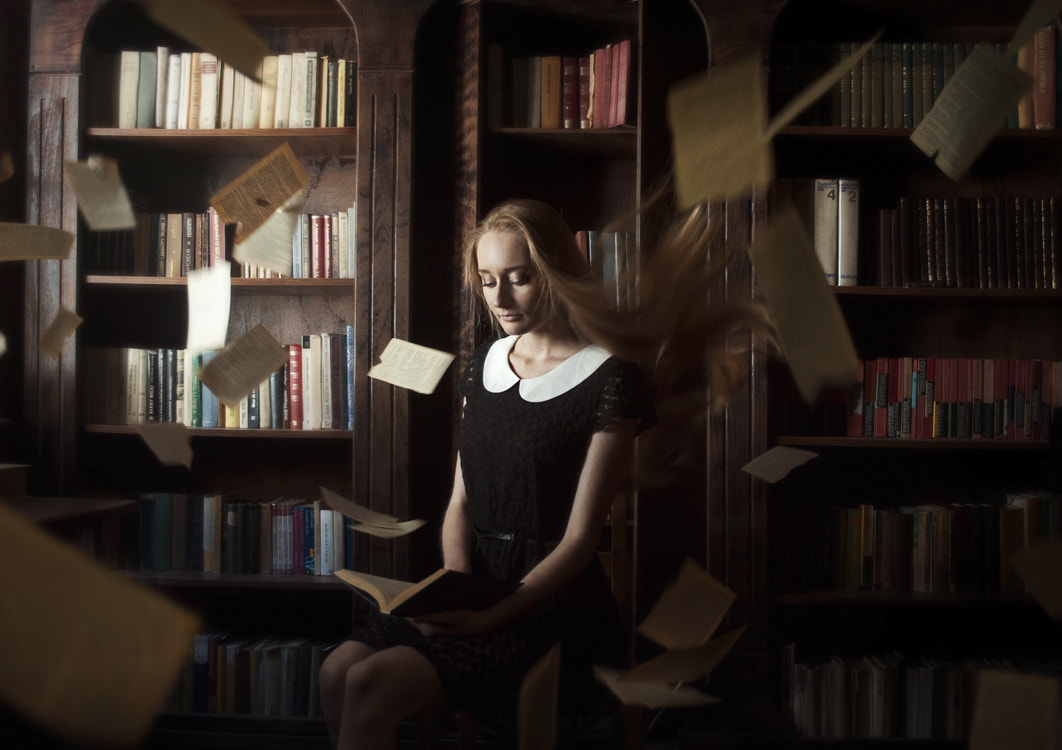 Nikon D300S sample photo. Library photography