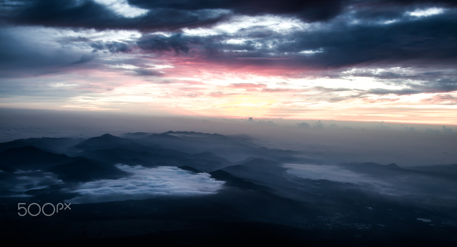 Pentax K-5 sample photo. Mt. fuji sunrise photography