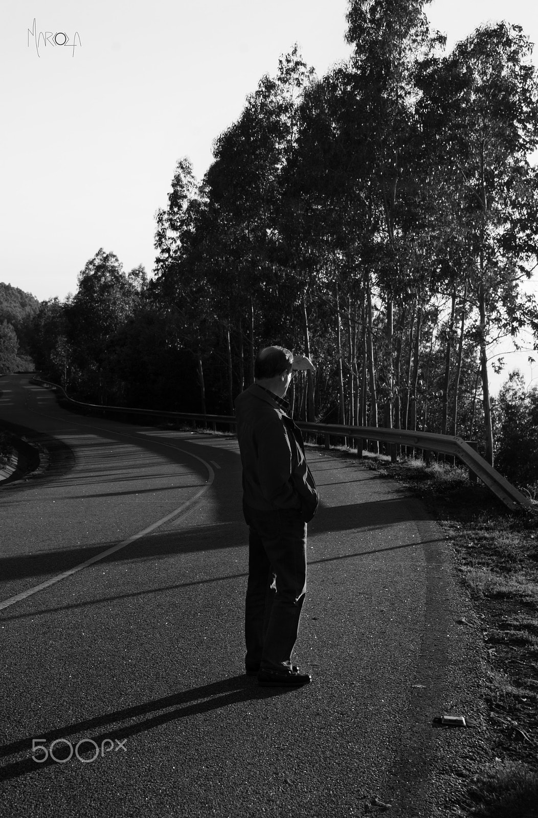 Nikon D40X sample photo. El hombre que miraba al horizonte photography
