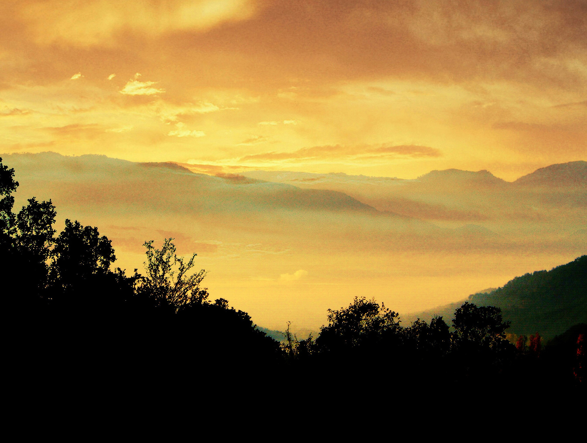 Fujifilm FinePix F601 ZOOM sample photo. Sunset. photography
