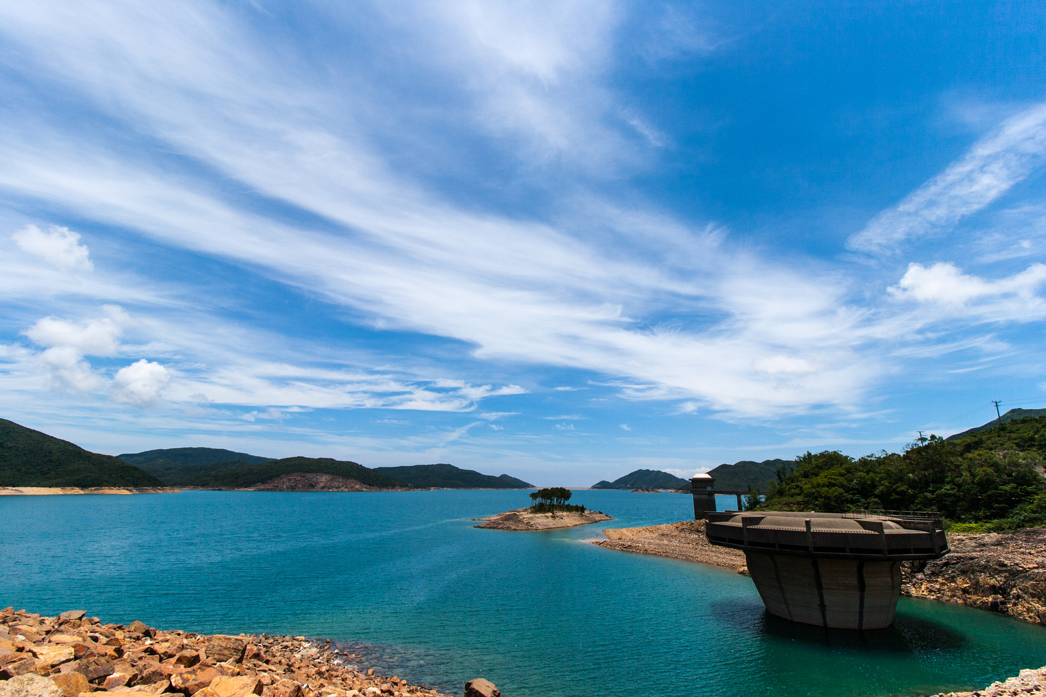Canon EF-S 10-18mm F4.5–5.6 IS STM sample photo. High island reservoir photography