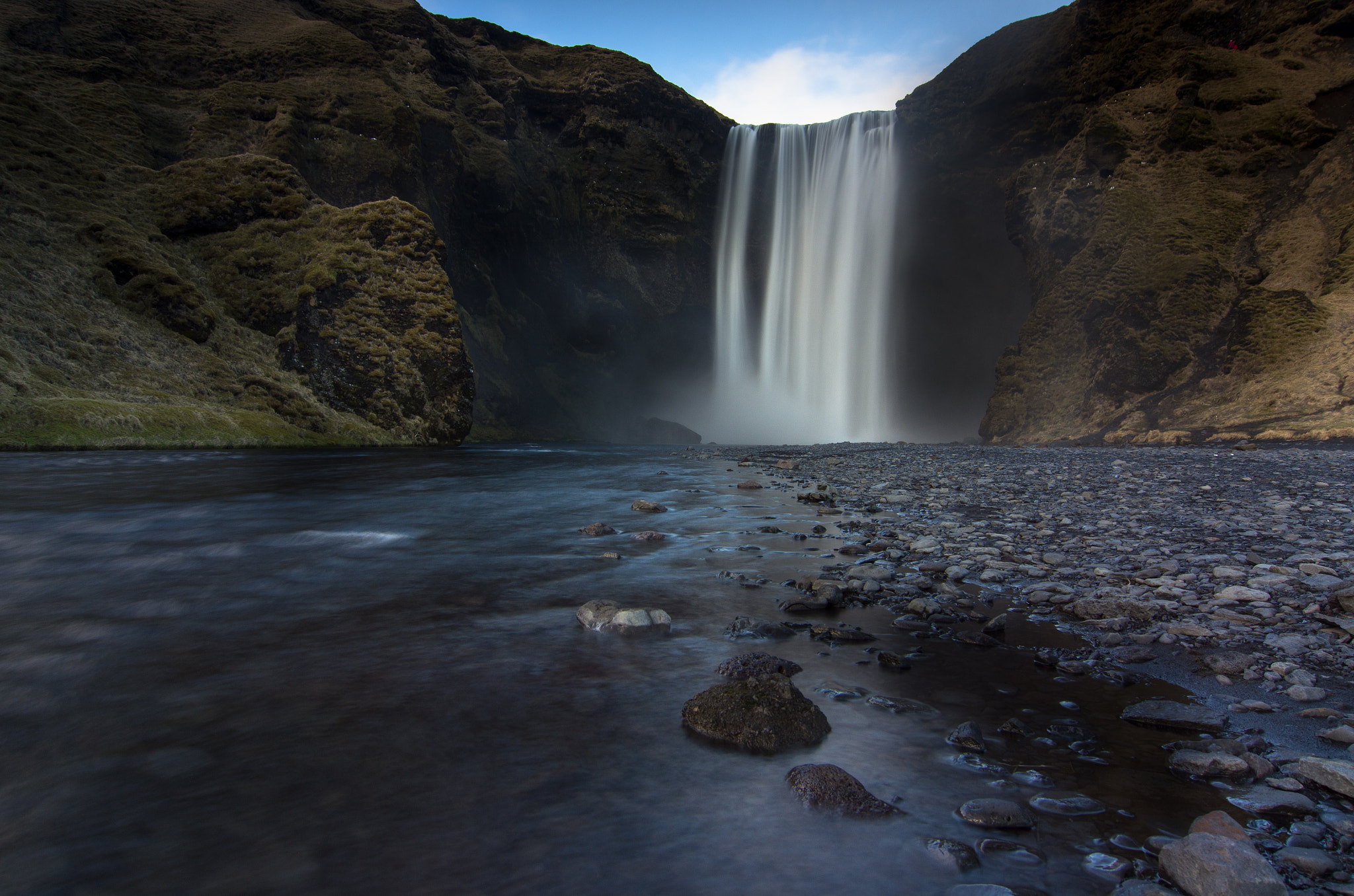 Pentax K-5 sample photo. Skogafoss photography