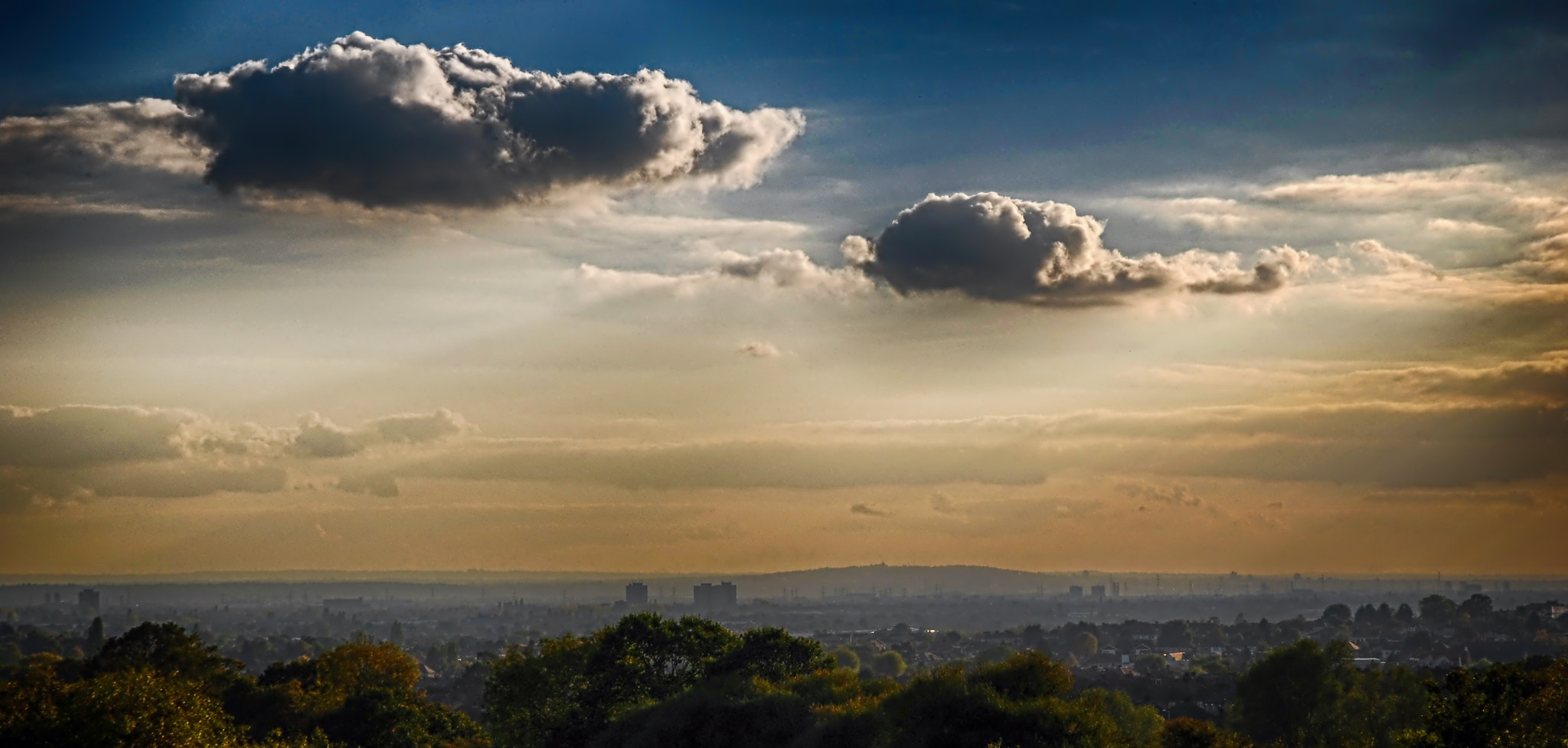 Nikon D40X sample photo. Late summer sky photography