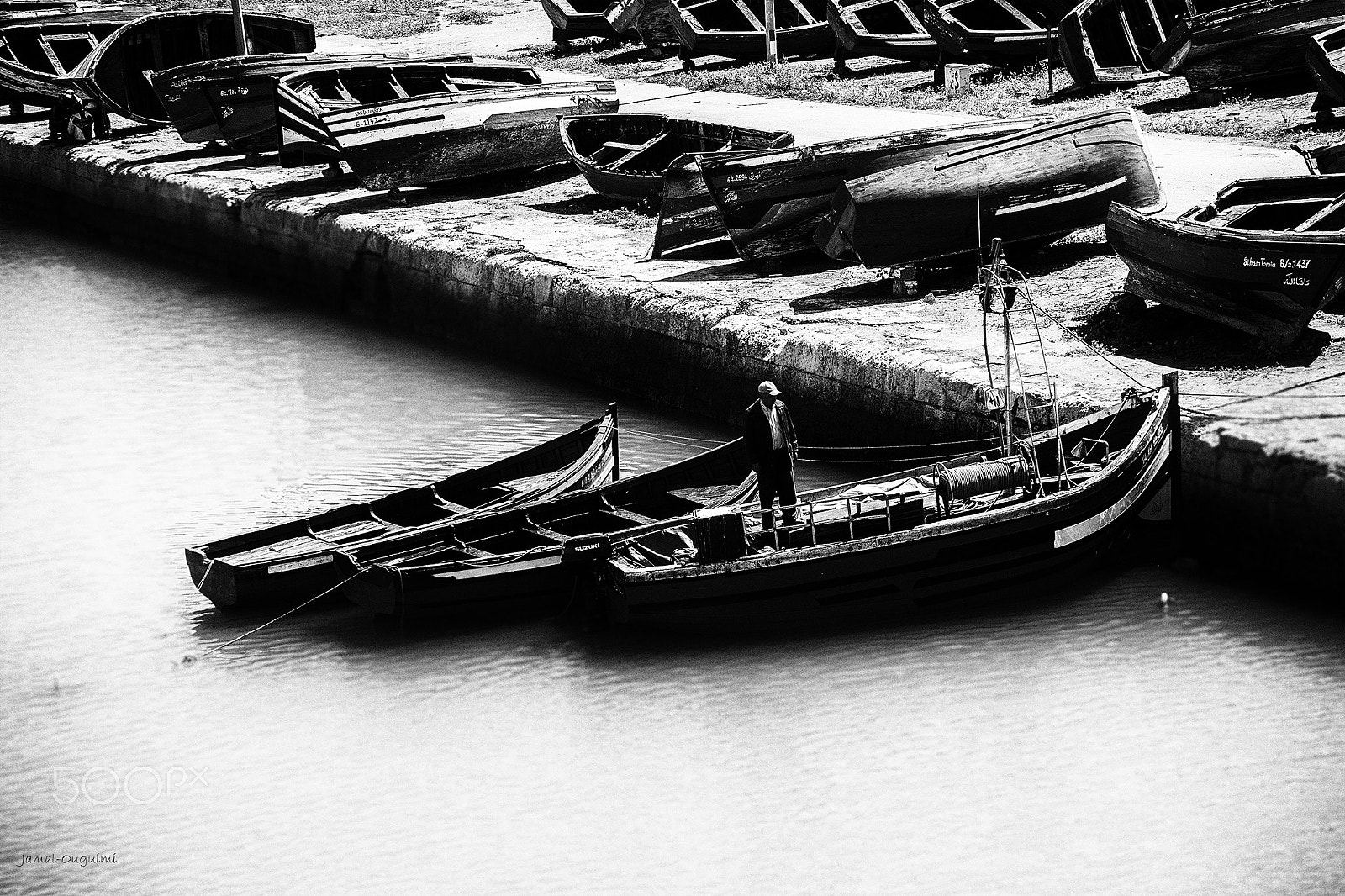 Canon EF 55-200mm F4.5-5.6 II USM sample photo. Fisherman photography