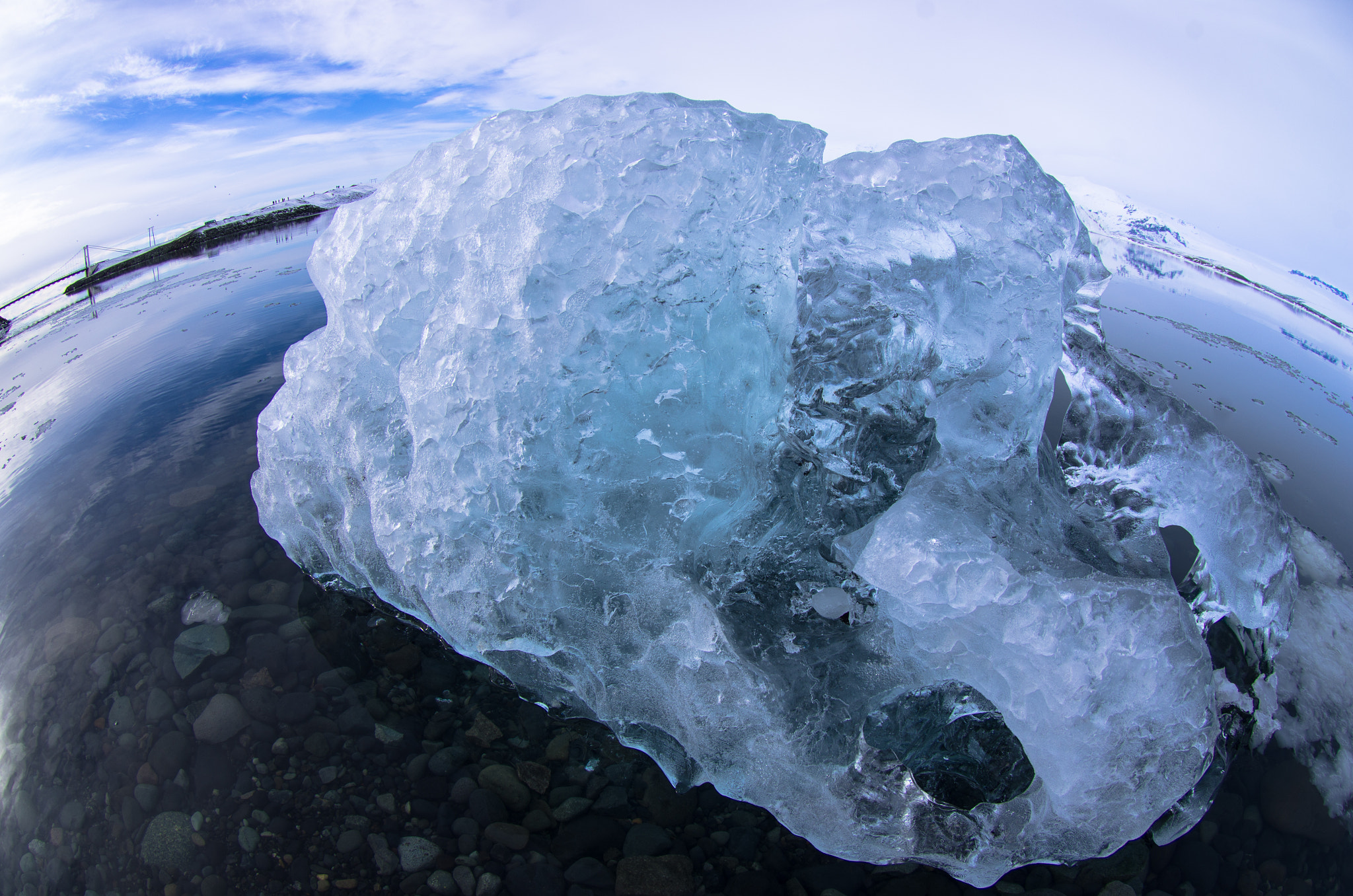 Pentax K-5 sample photo. Ice rock photography