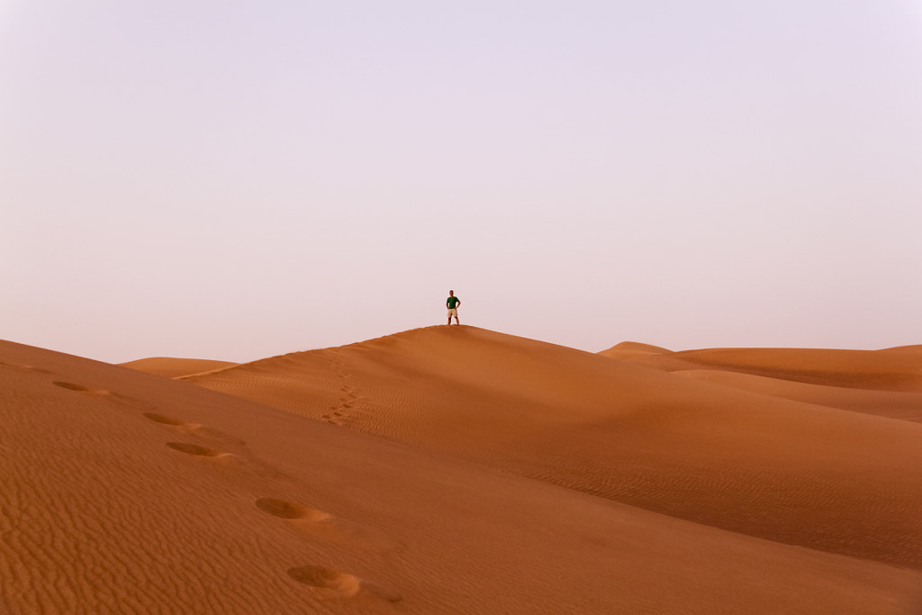 Man on the sand hill by ???? ????? on 500px.com