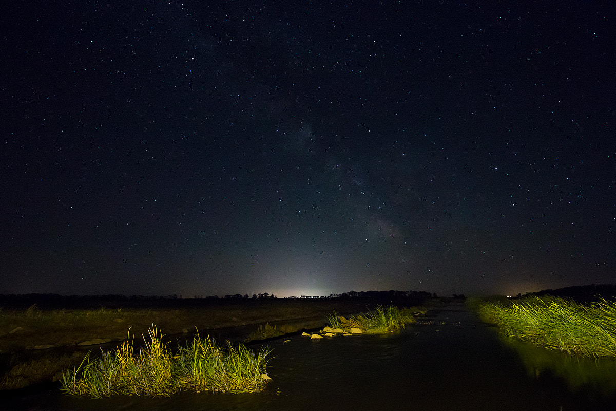 Canon EF-S 10-18mm F4.5–5.6 IS STM sample photo. Watery road photography