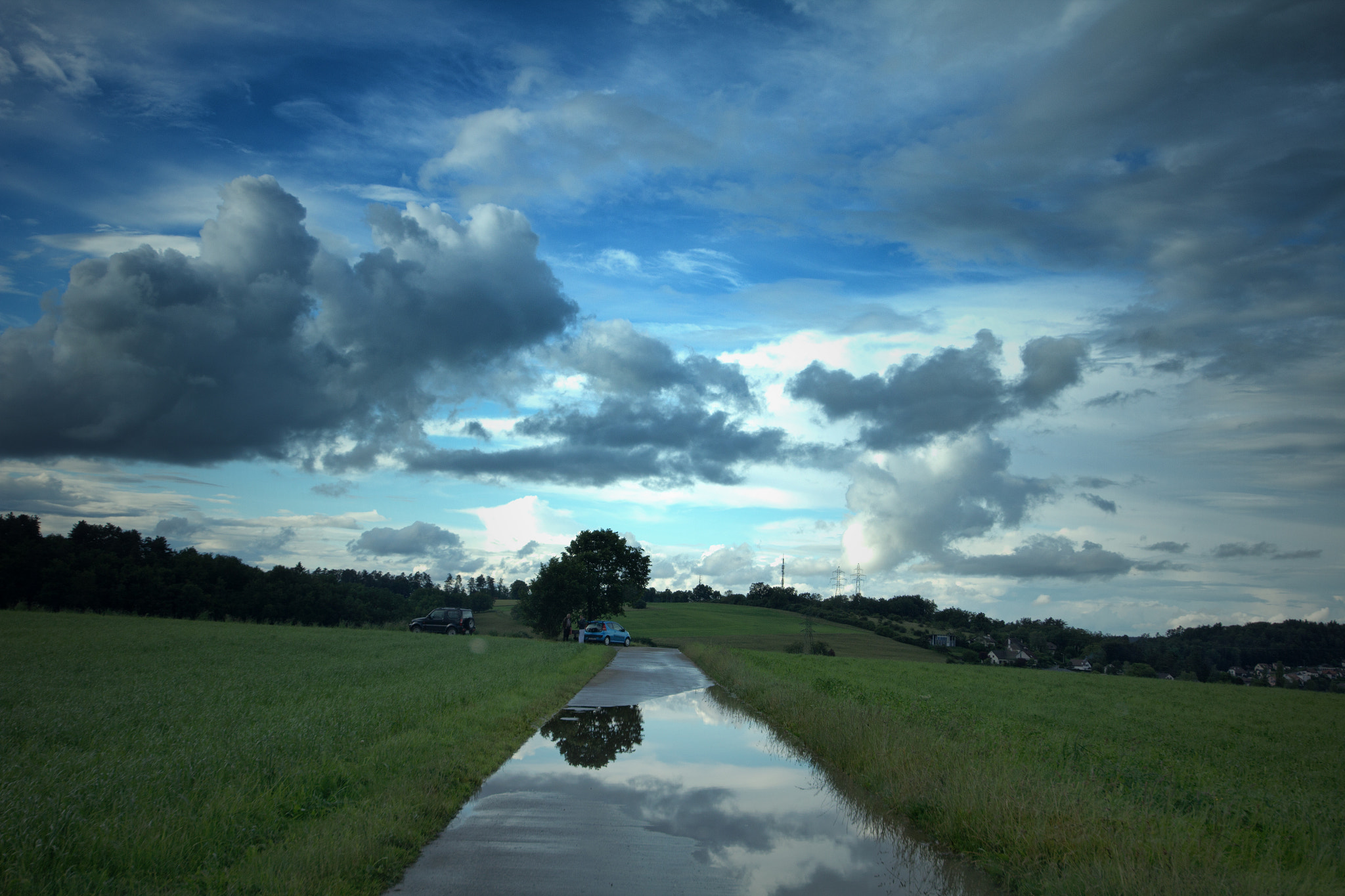 Sigma 12-24mm F4.5-5.6 II DG HSM sample photo. Fontenais flaque photography