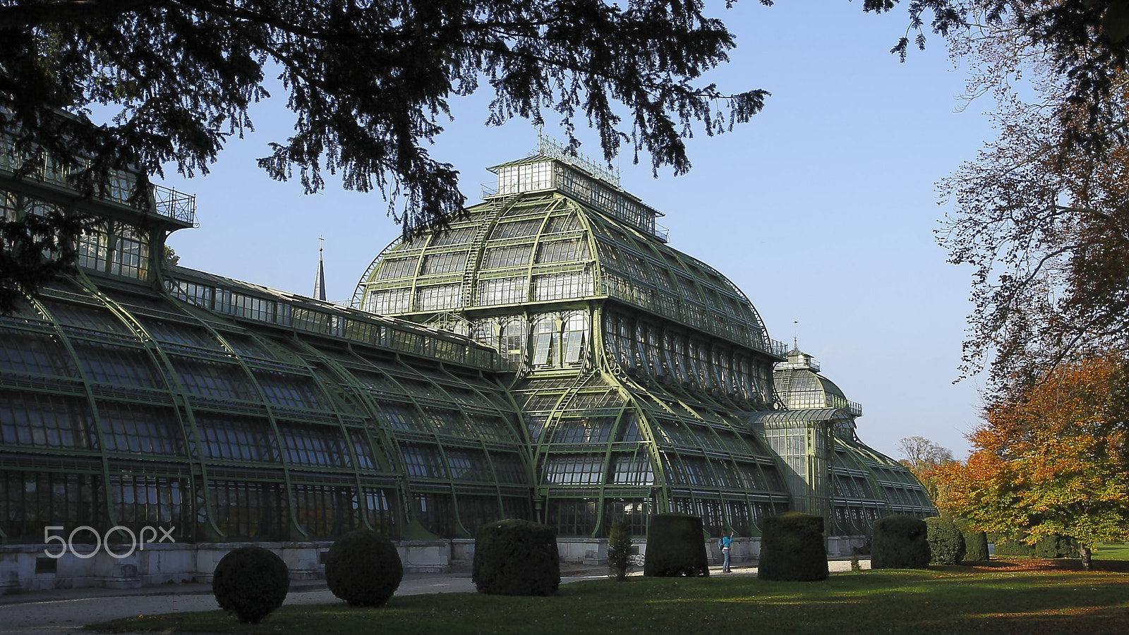 Canon EOS 30D + Canon EF 17-40mm F4L USM sample photo. Palm house, austria, vienna photography