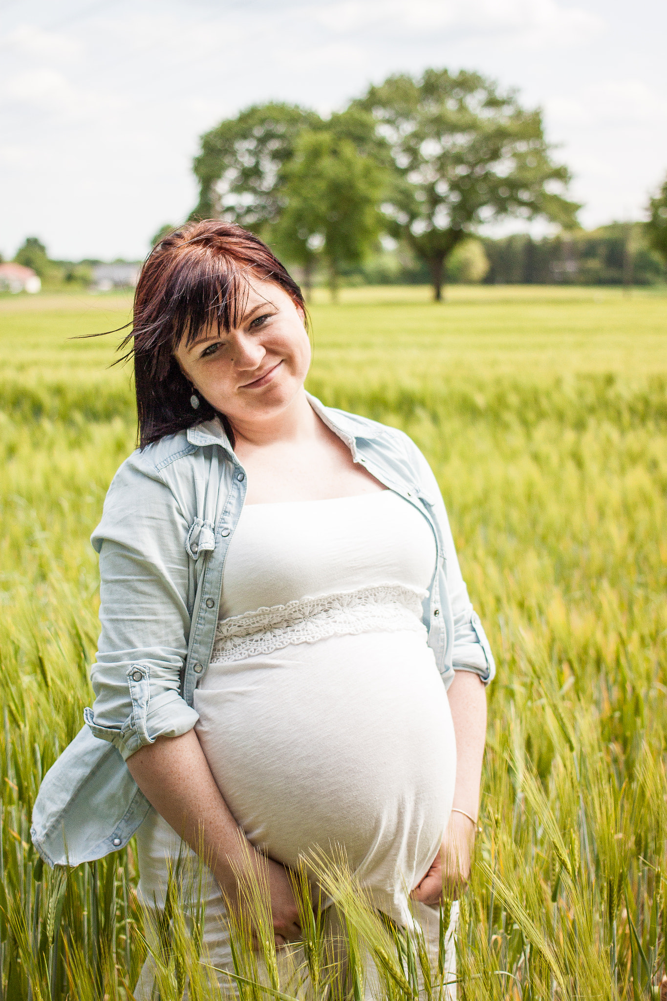 Canon EOS 500D (EOS Rebel T1i / EOS Kiss X3) + Canon EF 40mm F2.8 STM sample photo. Franzi pregnancy #5 photography