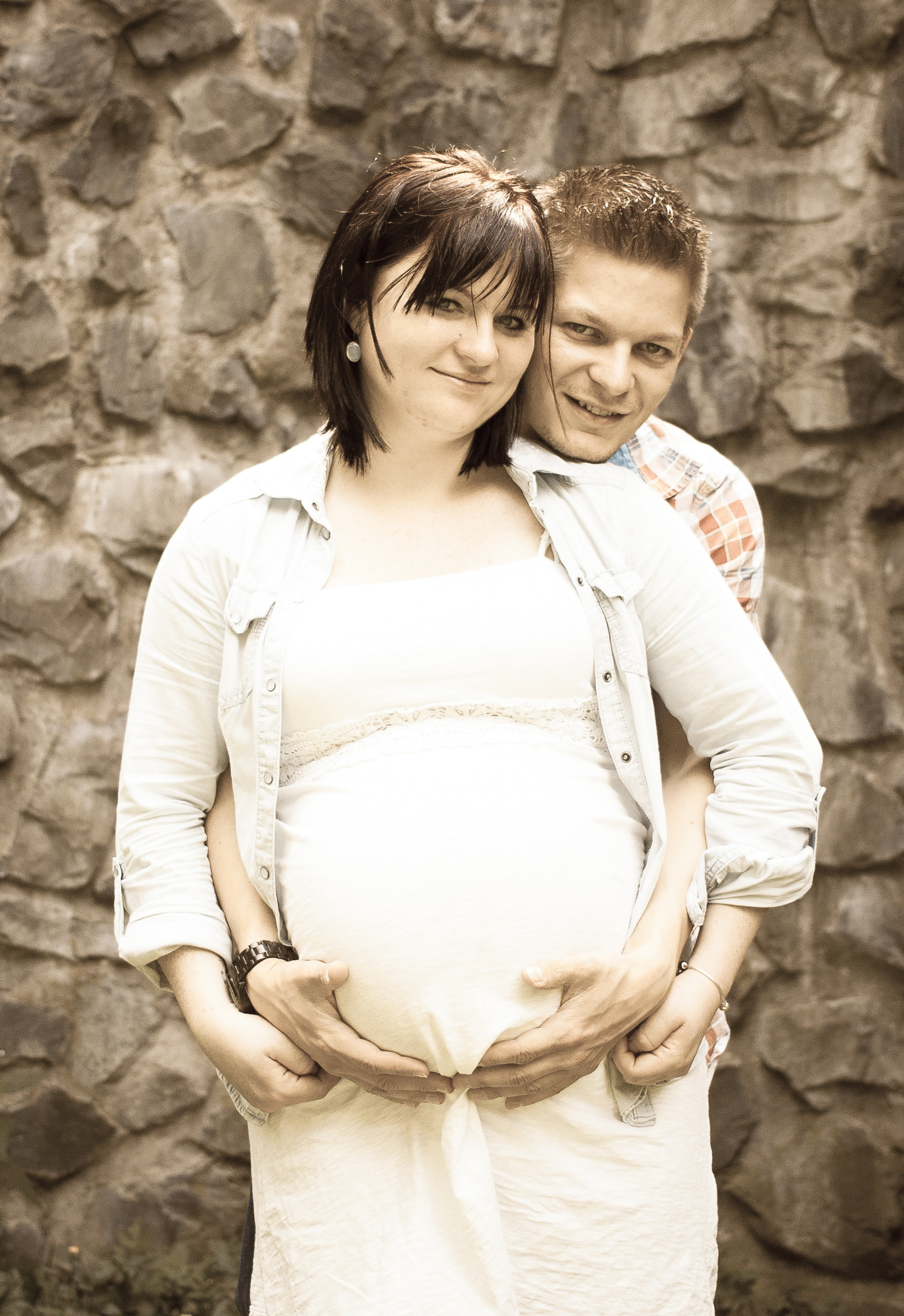 Canon EOS 500D (EOS Rebel T1i / EOS Kiss X3) + Canon EF 40mm F2.8 STM sample photo. Franzi pregnancy #7 photography