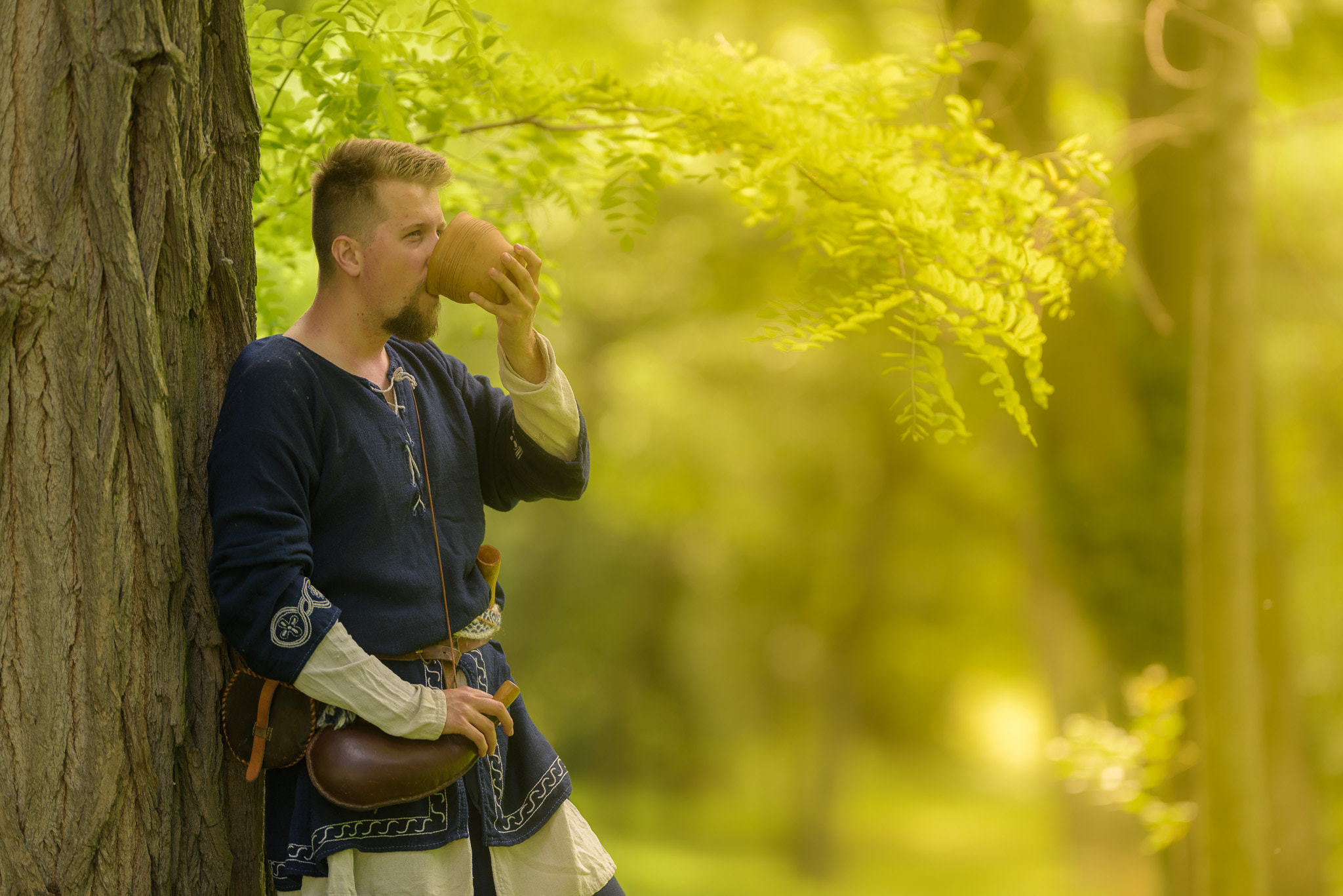 Nikon AF-S Nikkor 200mm F2G ED-IF VR sample photo. Medival portrait photography