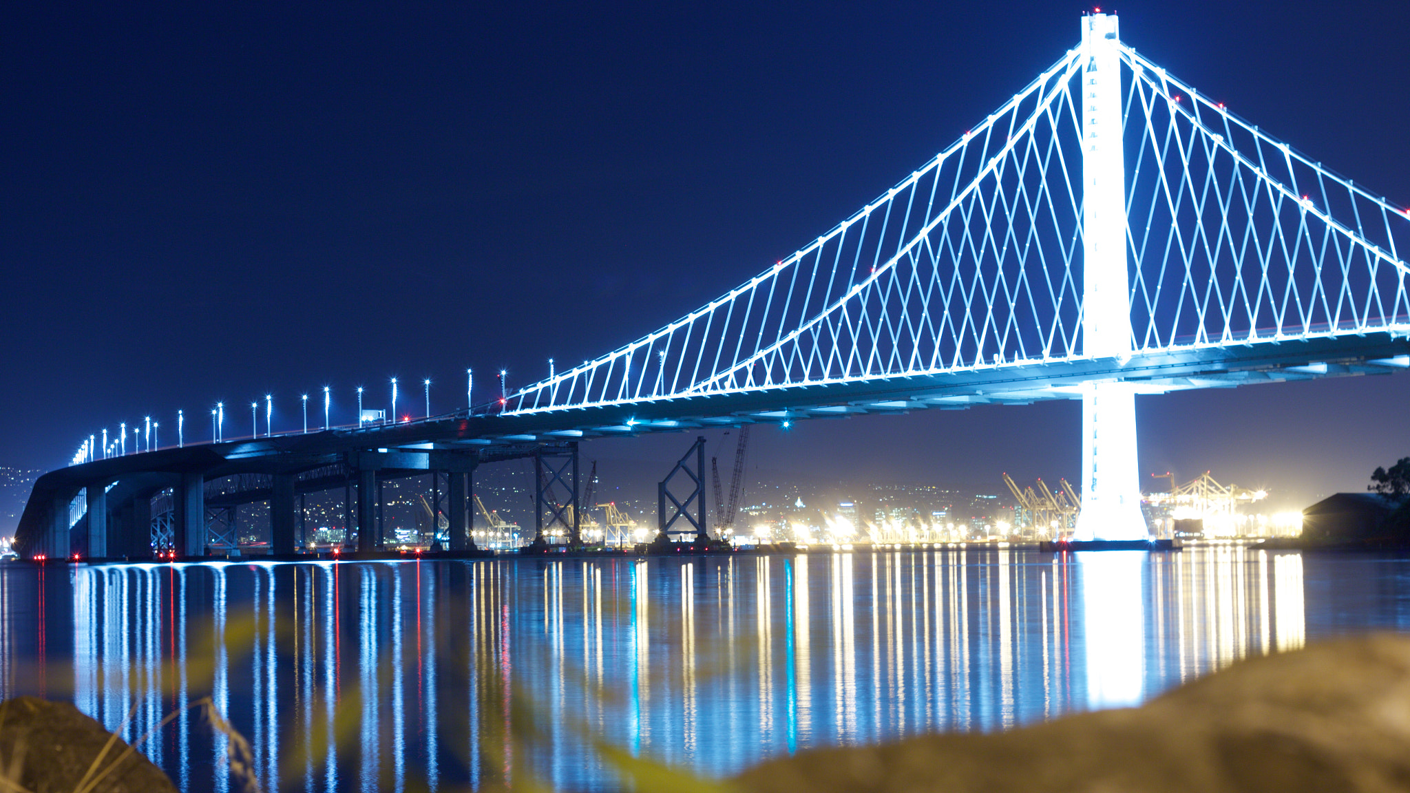 Canon EOS M + Canon EF 50mm F1.8 II sample photo. The oakland bay bridge photography