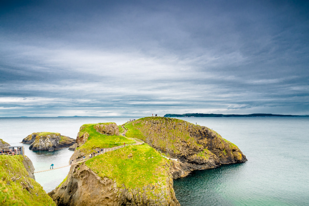 Olympus OM-D E-M10 + OLYMPUS M.12-50mm F3.5-6.3 sample photo. Carrick-a-rede photography