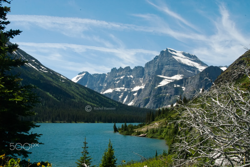 AF Zoom-Nikkor 28-80mm f/3.5-5.6D sample photo. Swiftcurrent lake photography