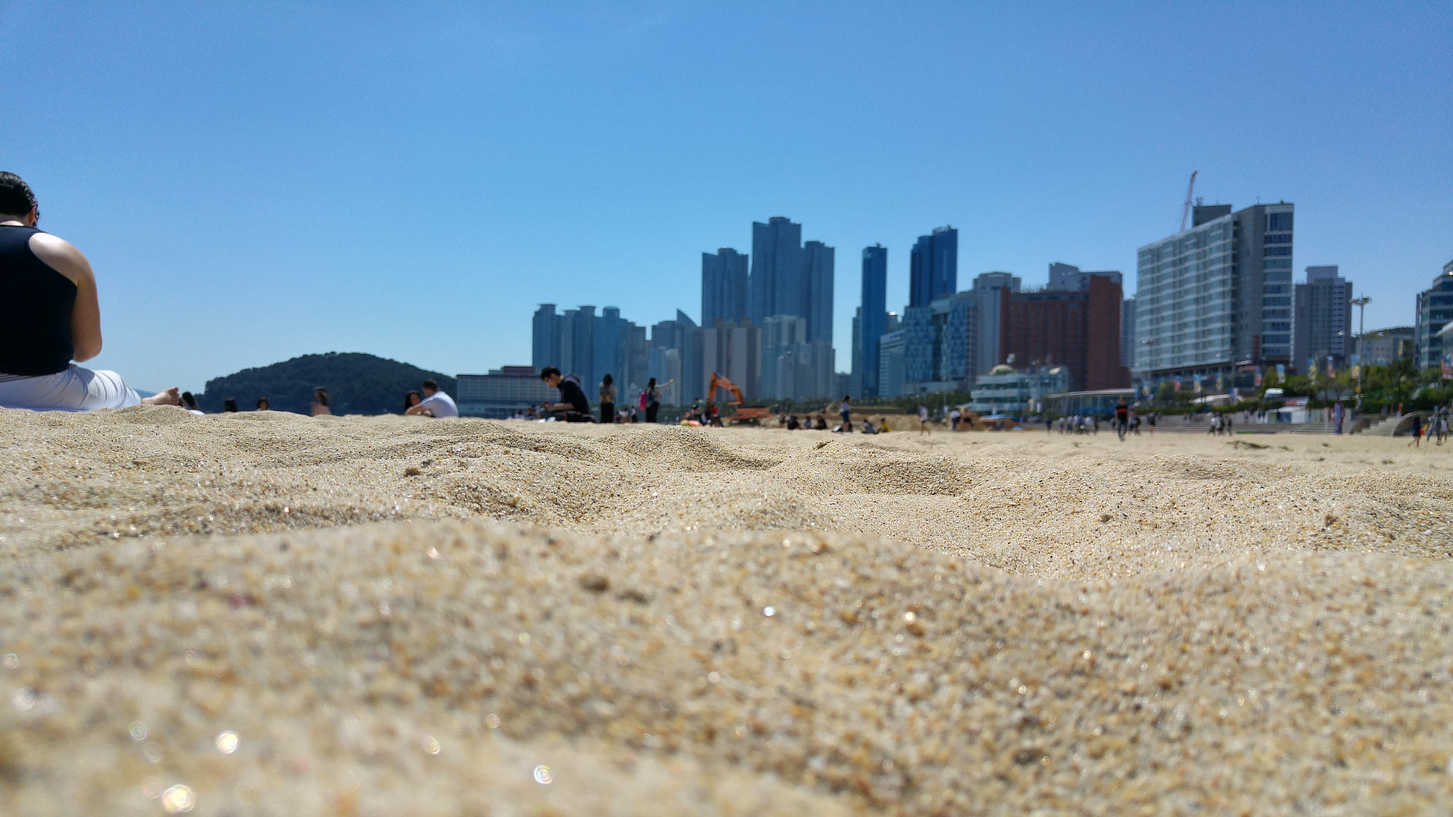 LG H815T sample photo. Sand and concrete castle 1 photography