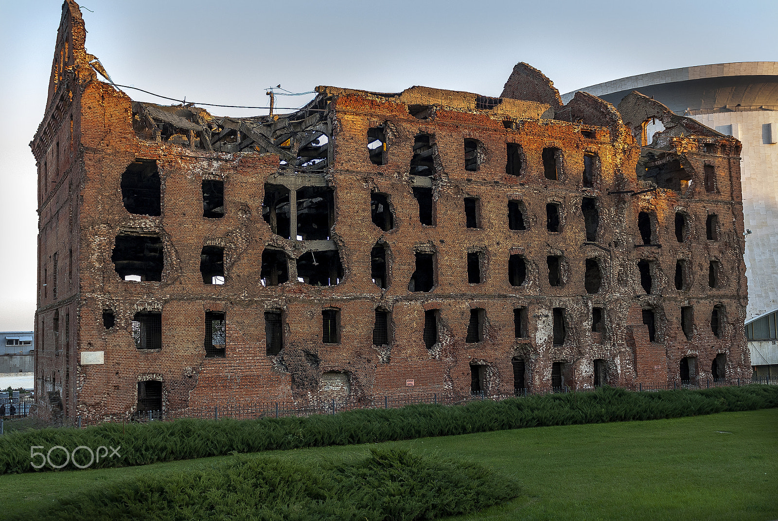 Nikon D200 sample photo. The ruins of stalingrad photography