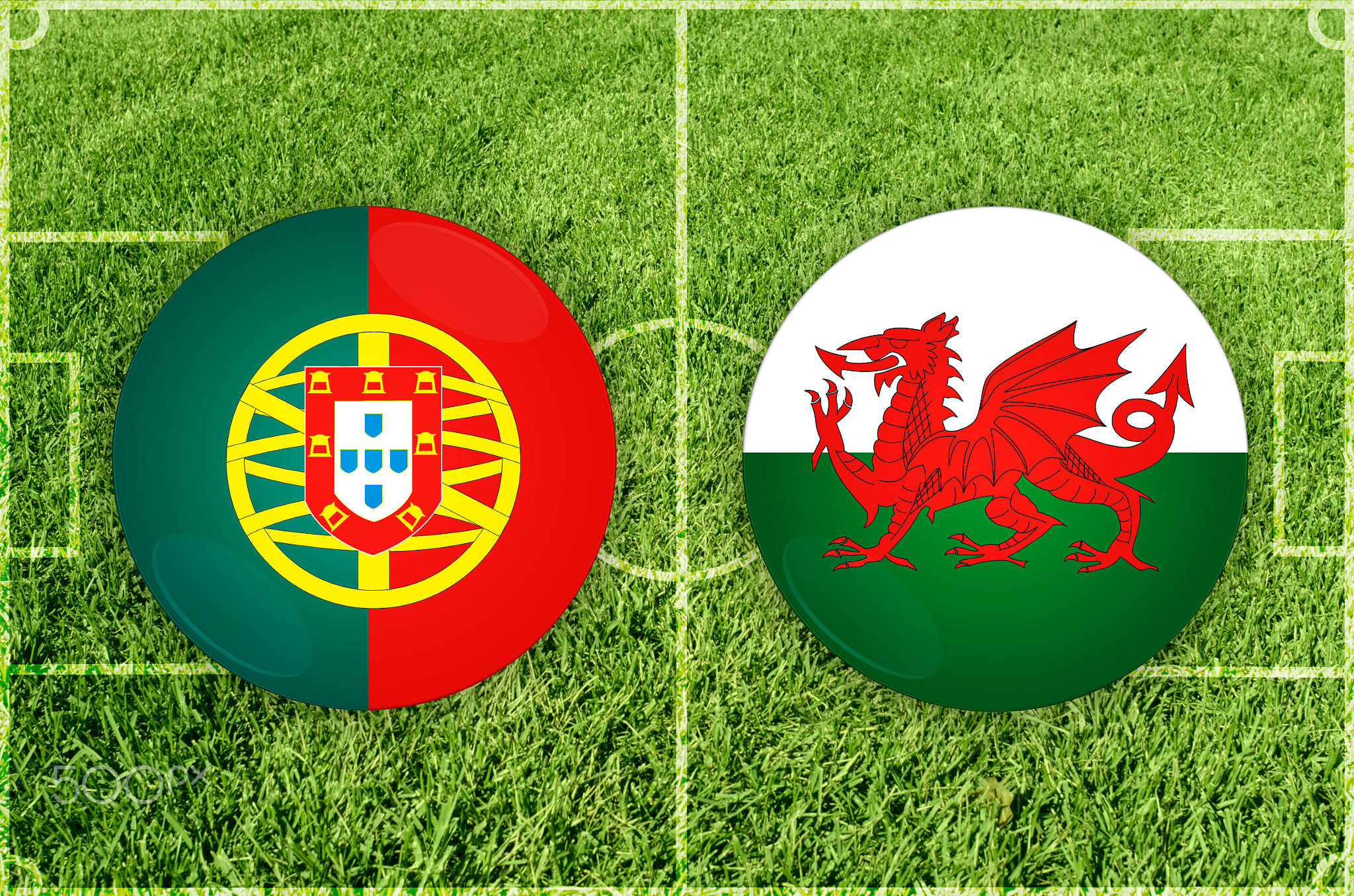 Portugal vs Wales