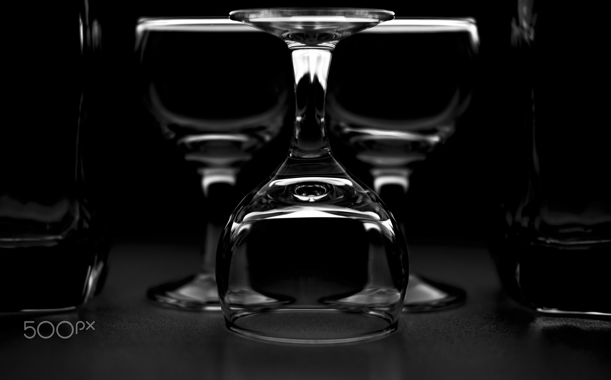 wine glass art for interiors,fujifilm x-pro2 acros black and white