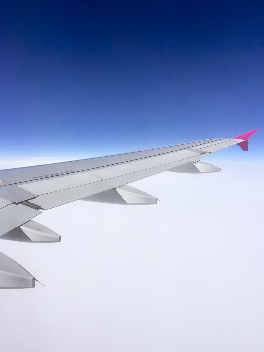 Jag.gr 645 PRO Mk III for Apple iPhone 5s sample photo. Flying in a blue dream... photography