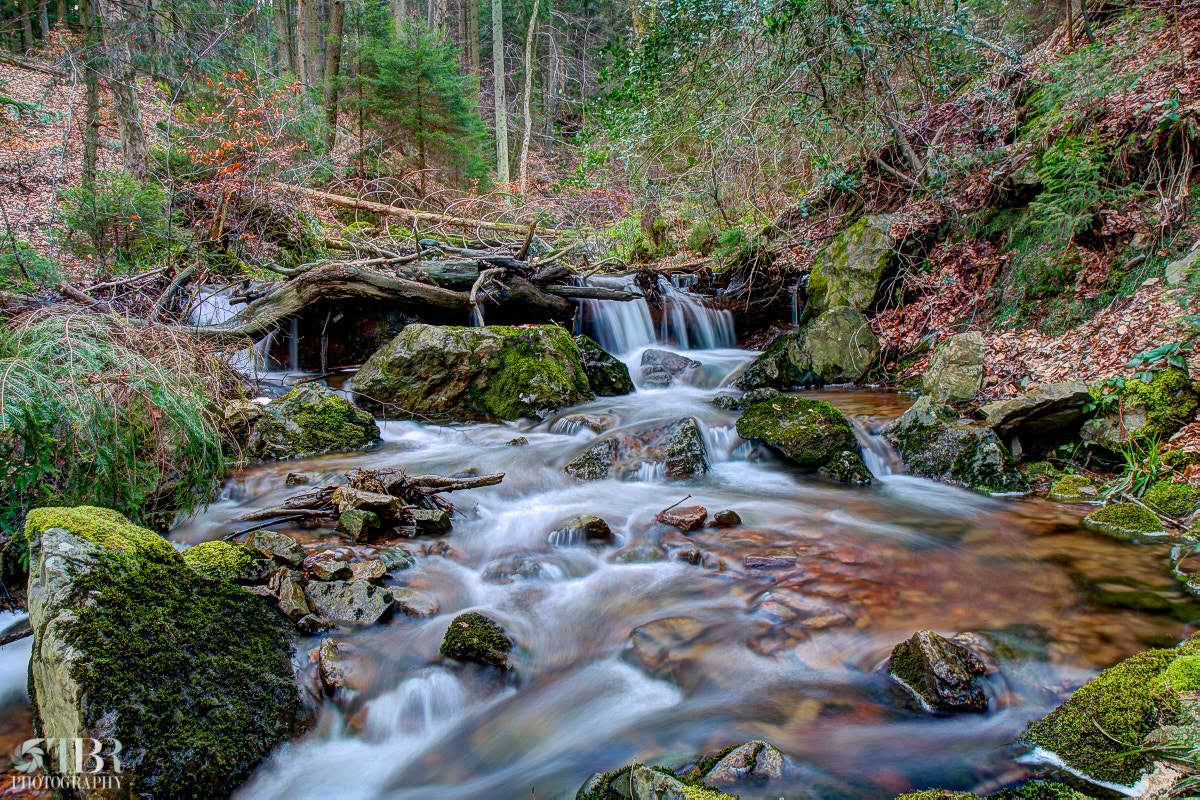 Canon EOS 70D + Canon EF-S 17-55mm F2.8 IS USM sample photo. Waterfall in spa photography