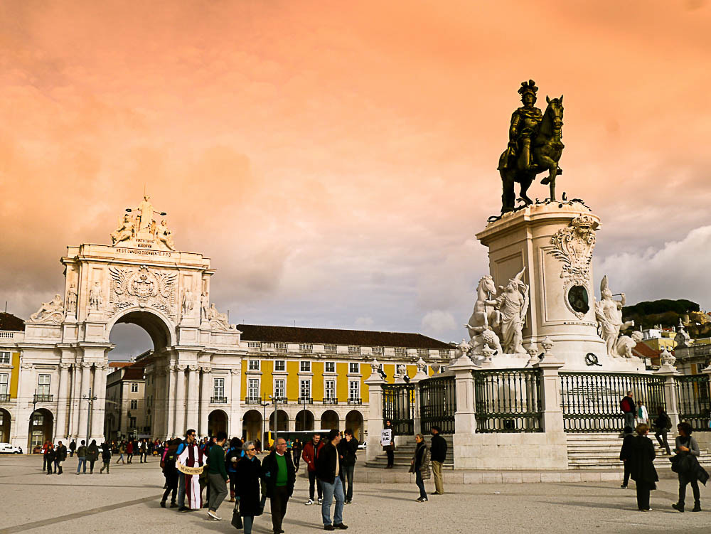 LUMIX G VARIO PZ 14-42/F3.5-5.6 sample photo. Terreiro do paço-lisboa photography