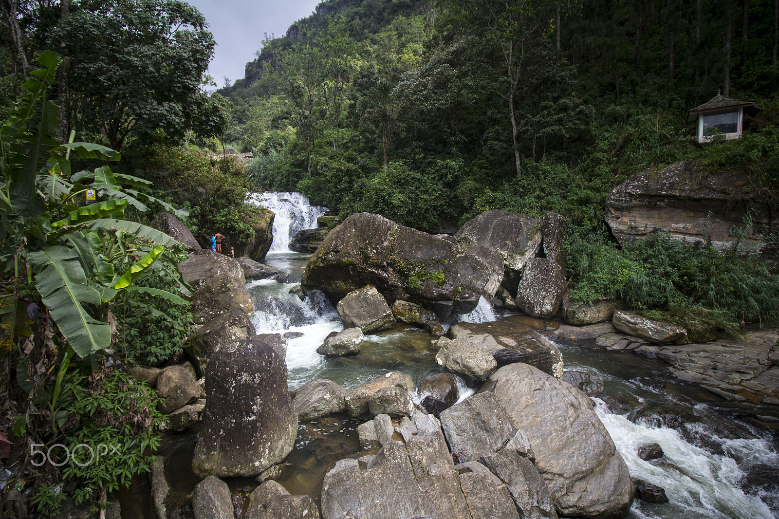 Canon EF-S 10-18mm F4.5–5.6 IS STM sample photo. Waterfalls of nuwara eliya photography