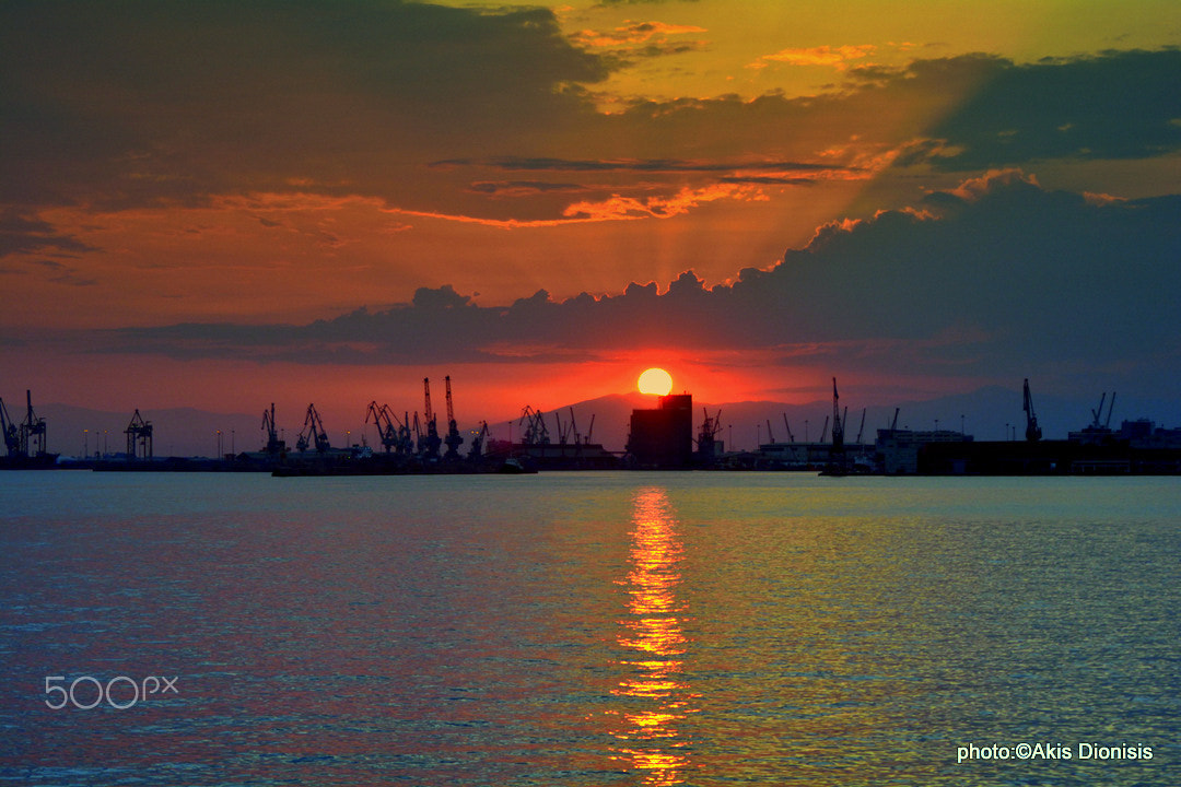 Sigma 70-210mm F4-5.6 UC-II sample photo. Thessaloniki & thermaikos sea photography