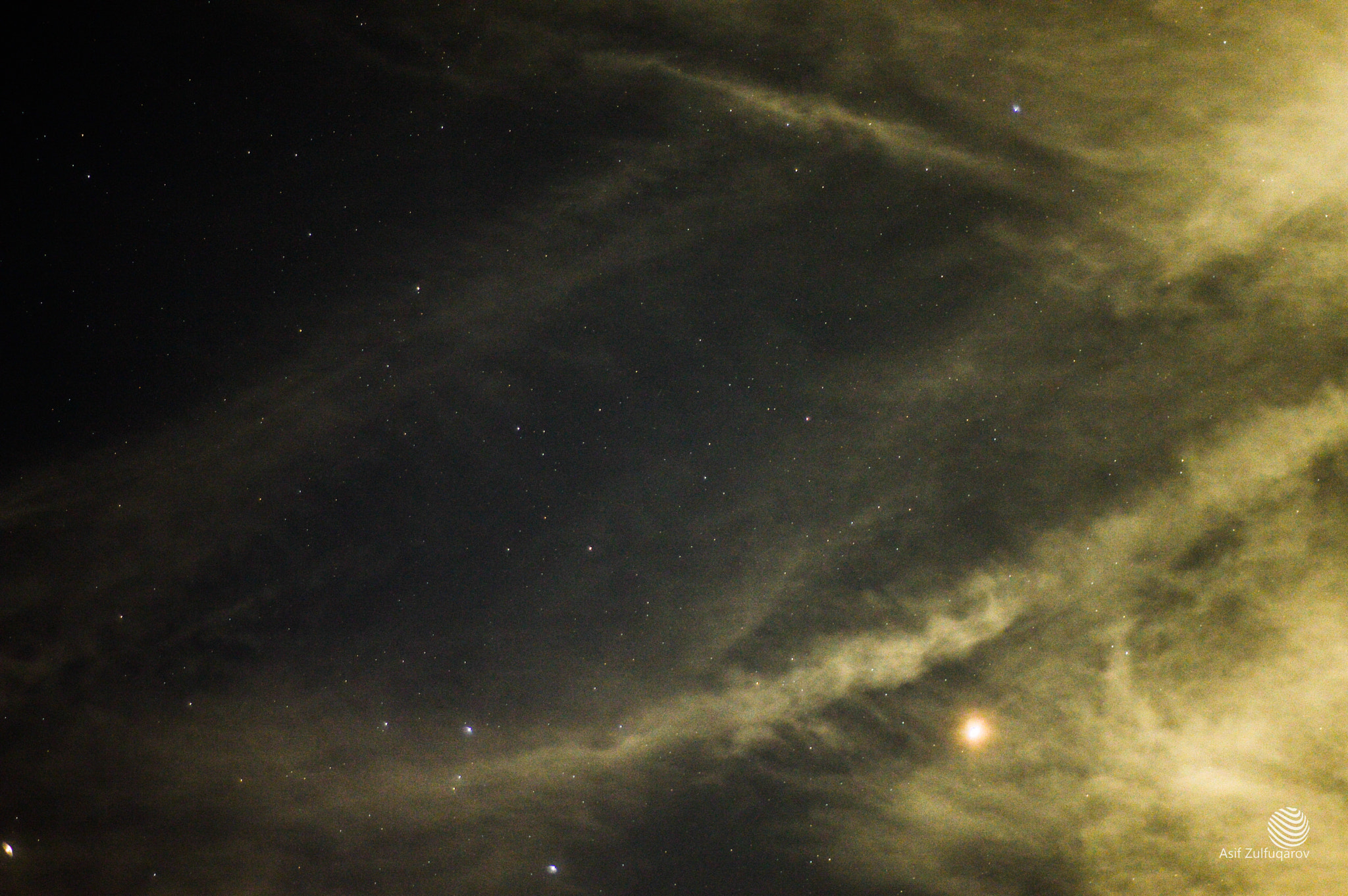 Nikon D3200 + AF Nikkor 50mm f/1.8 sample photo. Moonlight photography