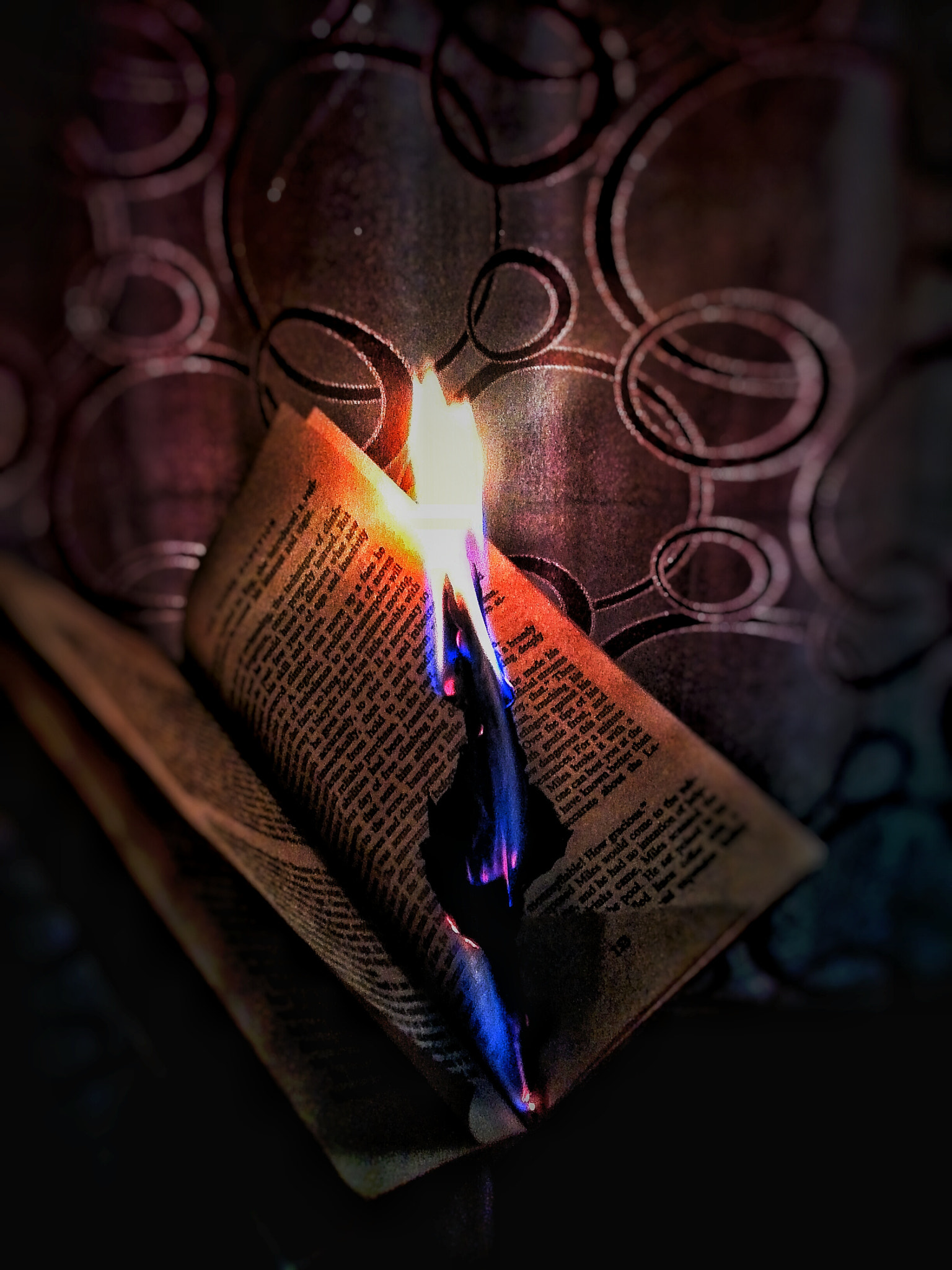 HUAWEI P6-U06 sample photo. Fire photography