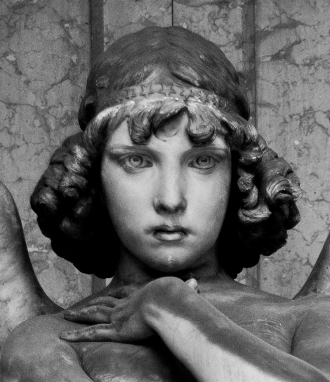 Pentax K10D sample photo. The beautiful face of an angel photography