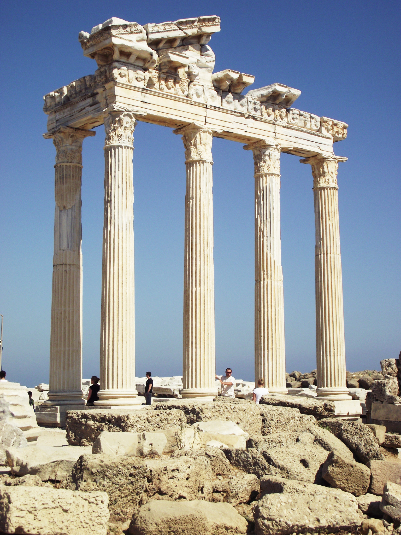 Fujifilm FinePix S1700 sample photo. Temple of apollo,side,antalya,turkey photography