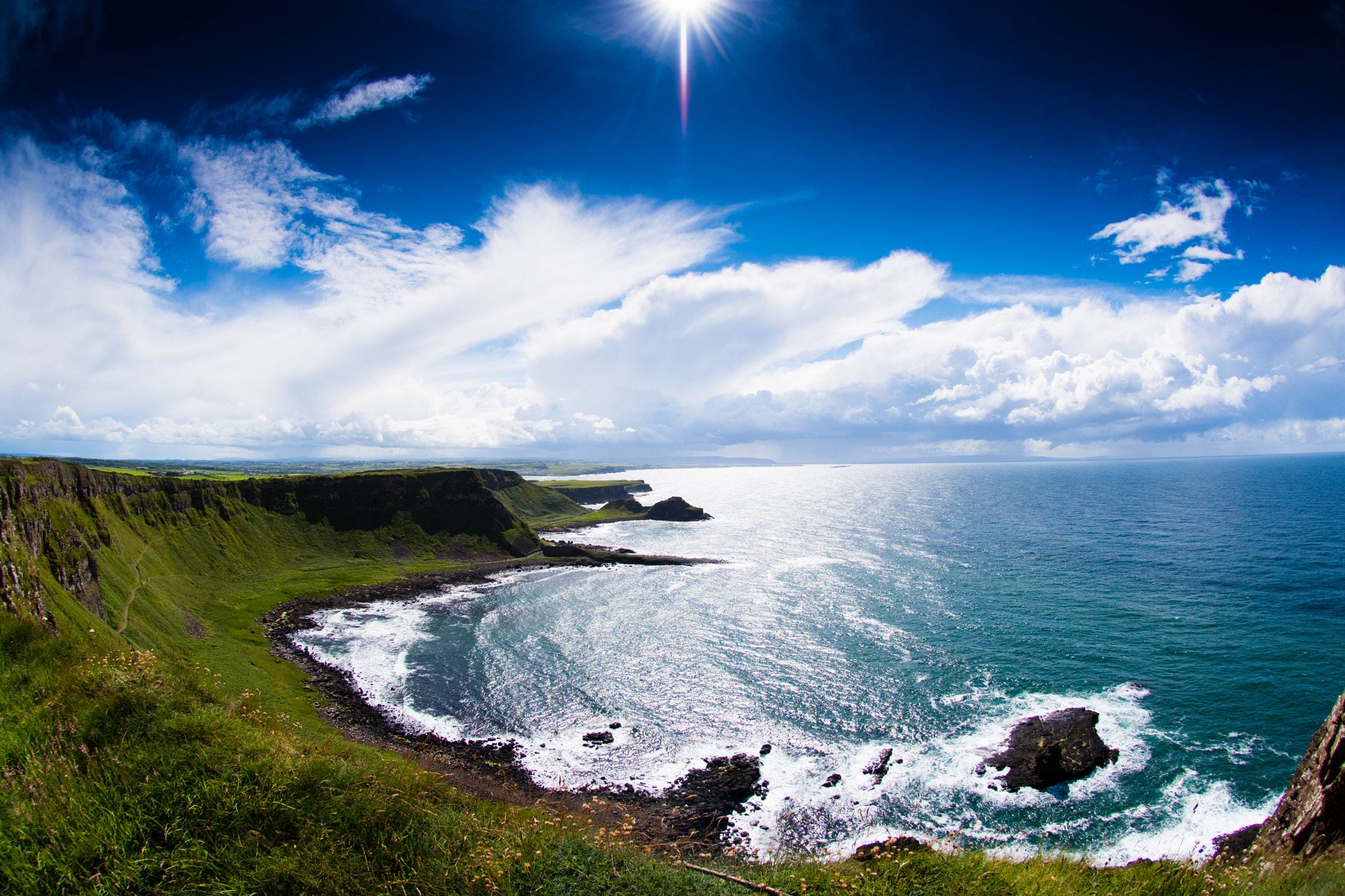 Nikon AF DX Fisheye-Nikkor 10.5mm F2.8G ED sample photo. Afternoon in antrim photography