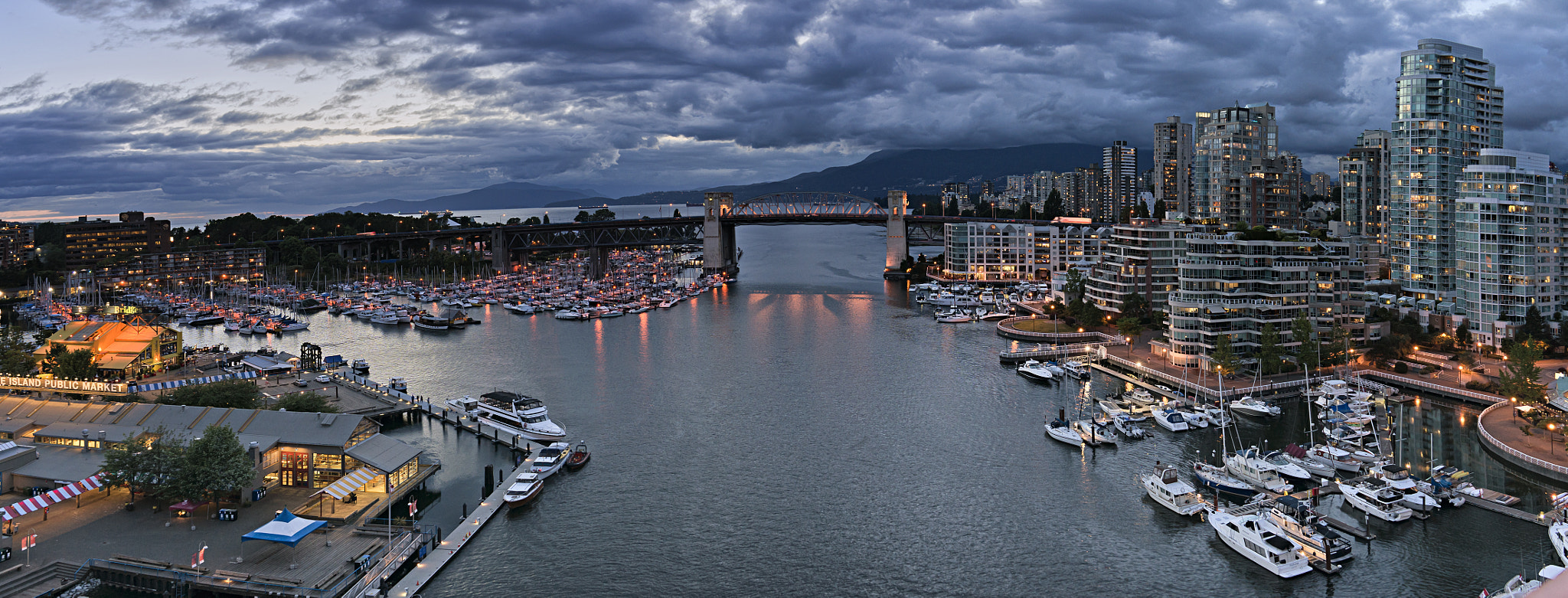 Sony E 18-200mm F3.5-6.3 OSS sample photo. Vancouver from granville bridge photography