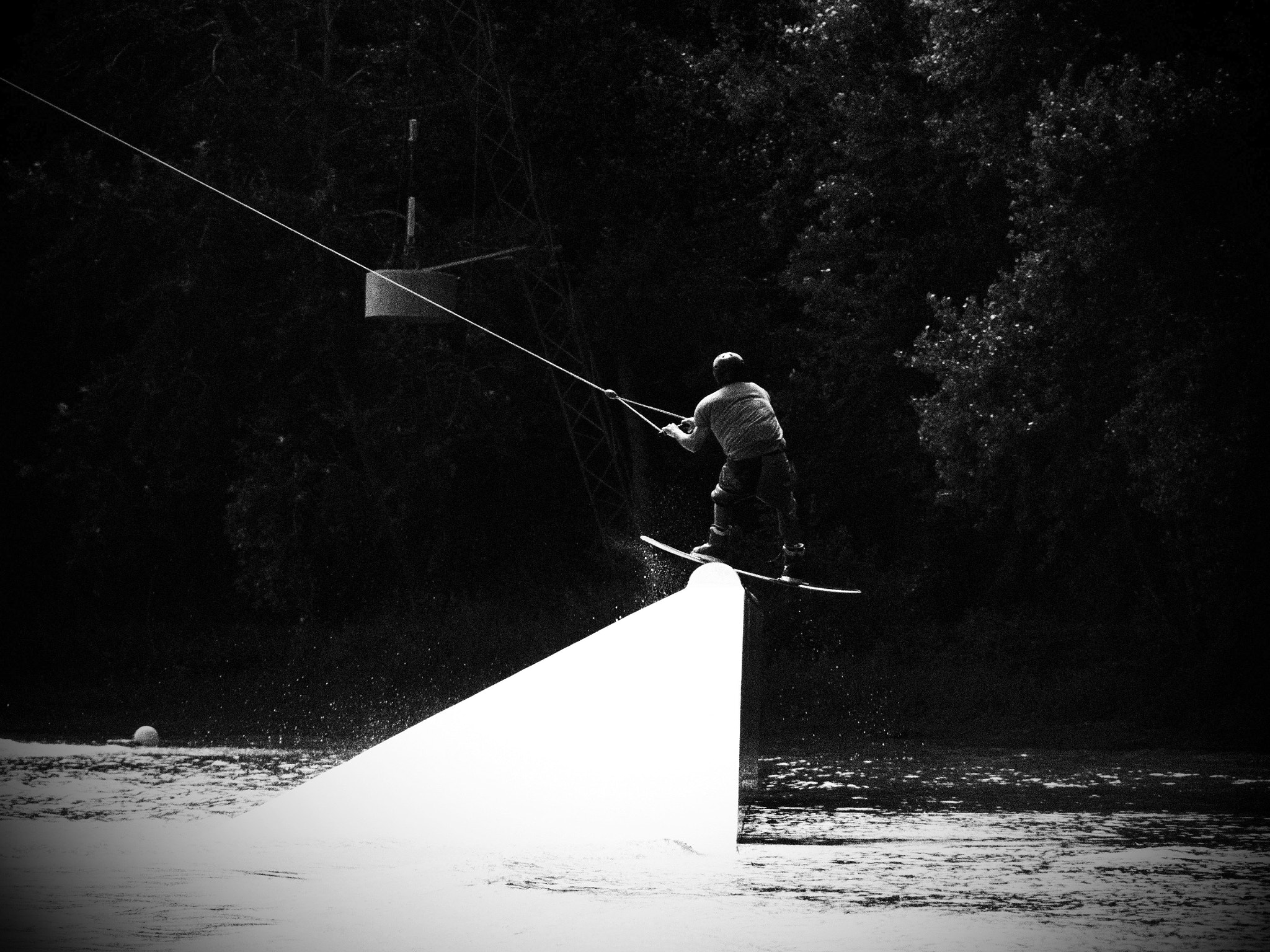 Olympus M.Zuiko Digital ED 14-150mm F4-5.6 sample photo. Exopark wakeboard photography